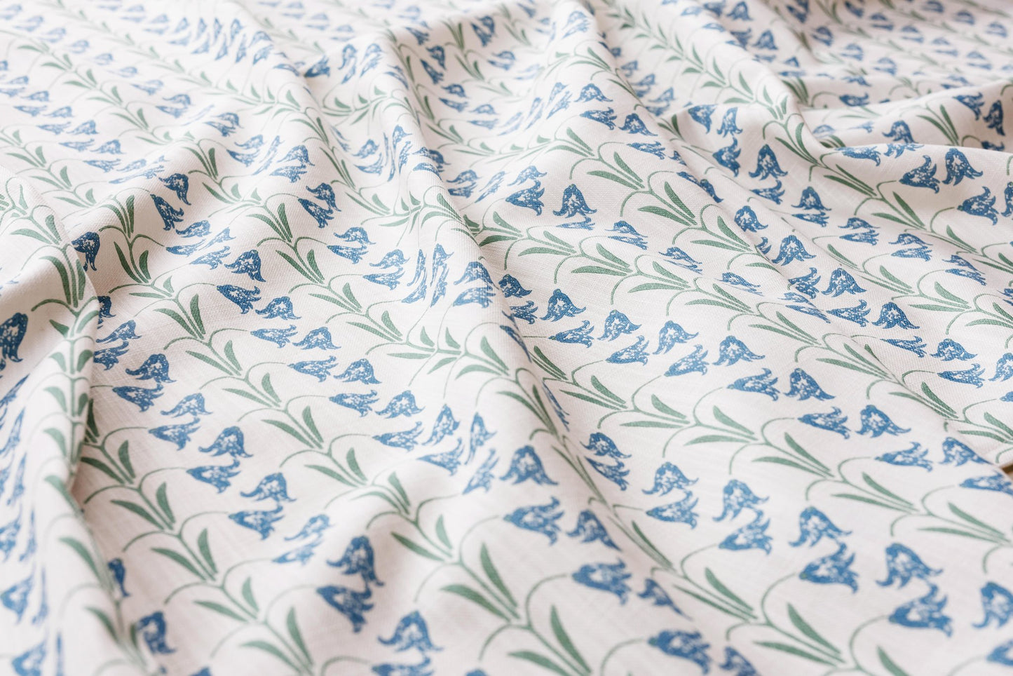 Bluebells Curtains | Made to Measure | Blue/Green