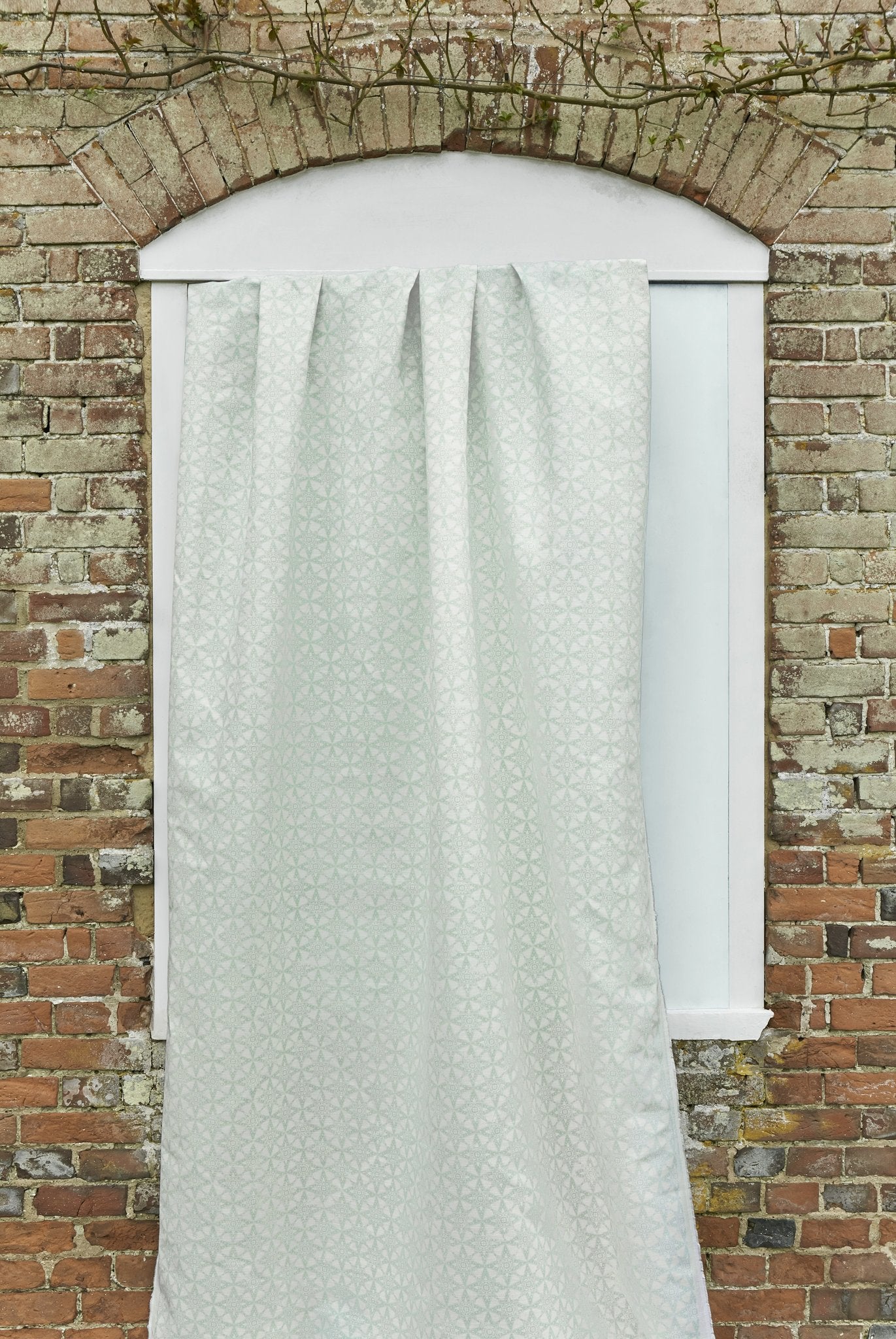 Star Tile Curtains | Made to Measure | Sage