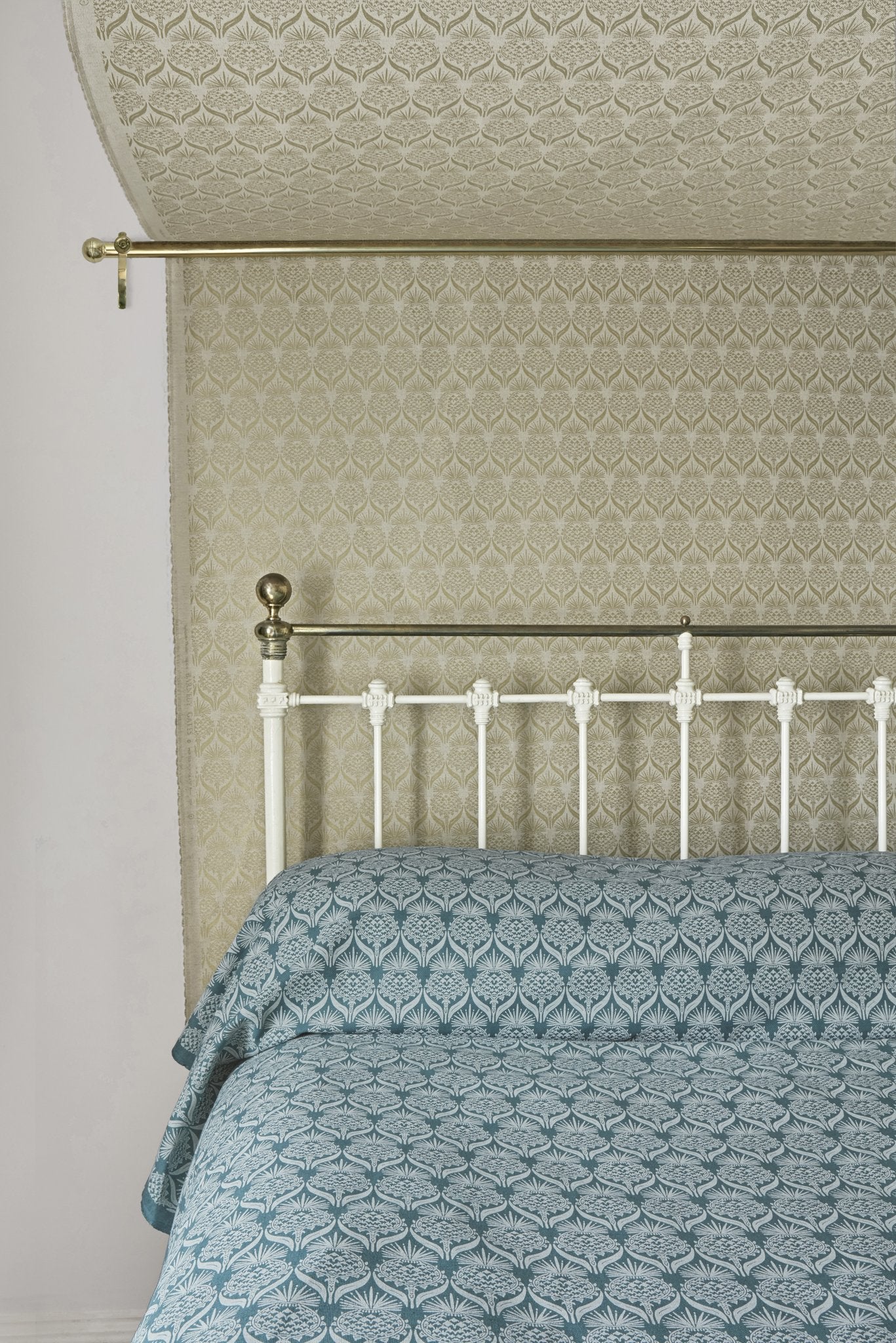 Artichoke Thistle Curtains | Made to Measure | Teal