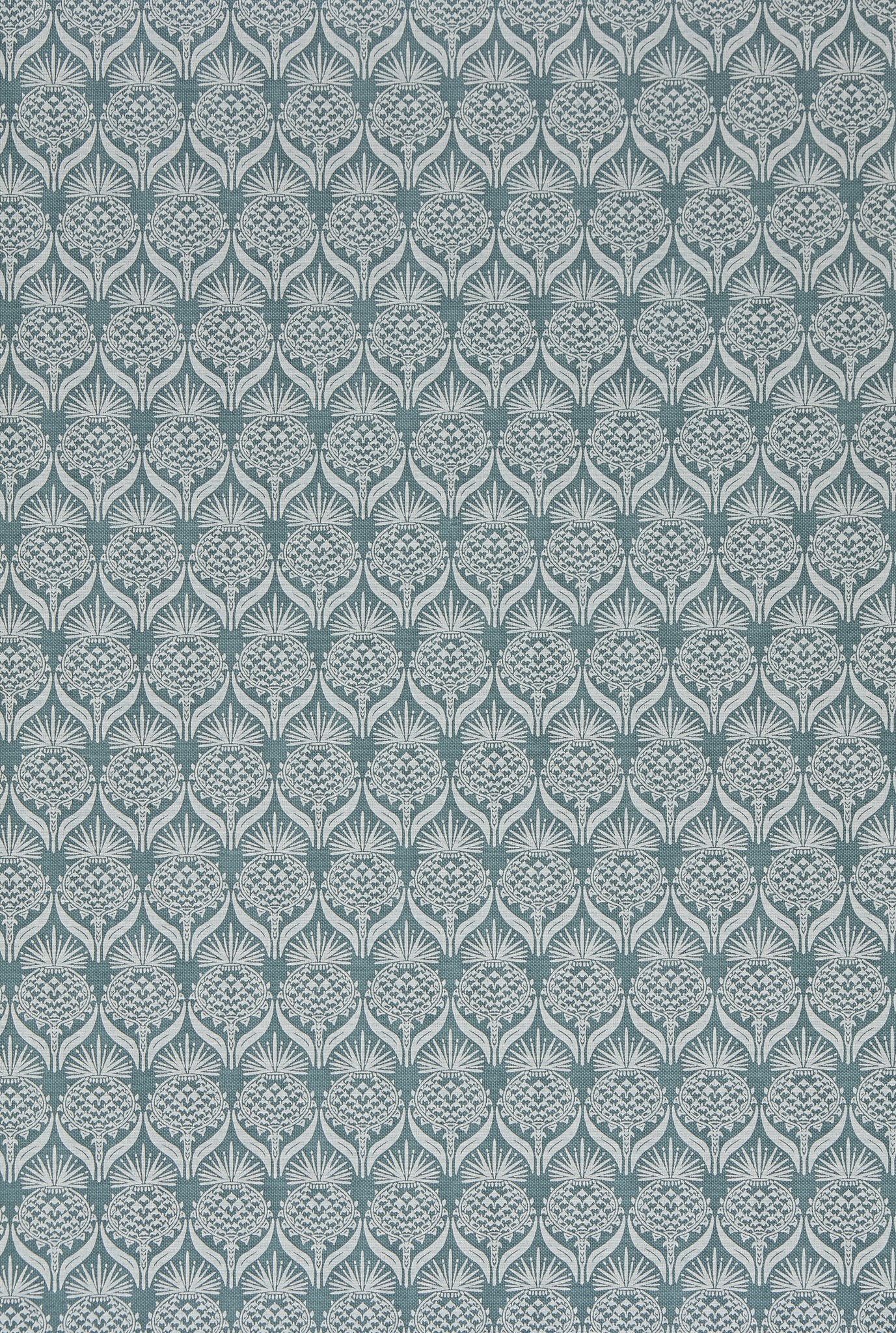 Artichoke Thistle Curtains | Made to Measure | Teal