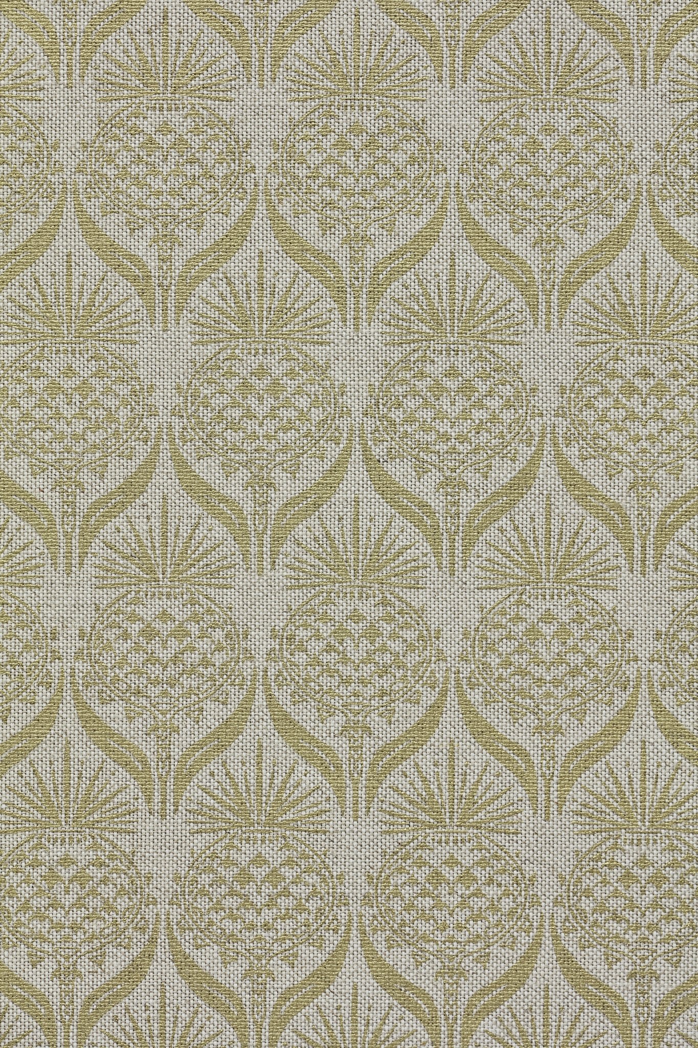Artichoke Thistle Roman Blind | Made to Measure | Gold