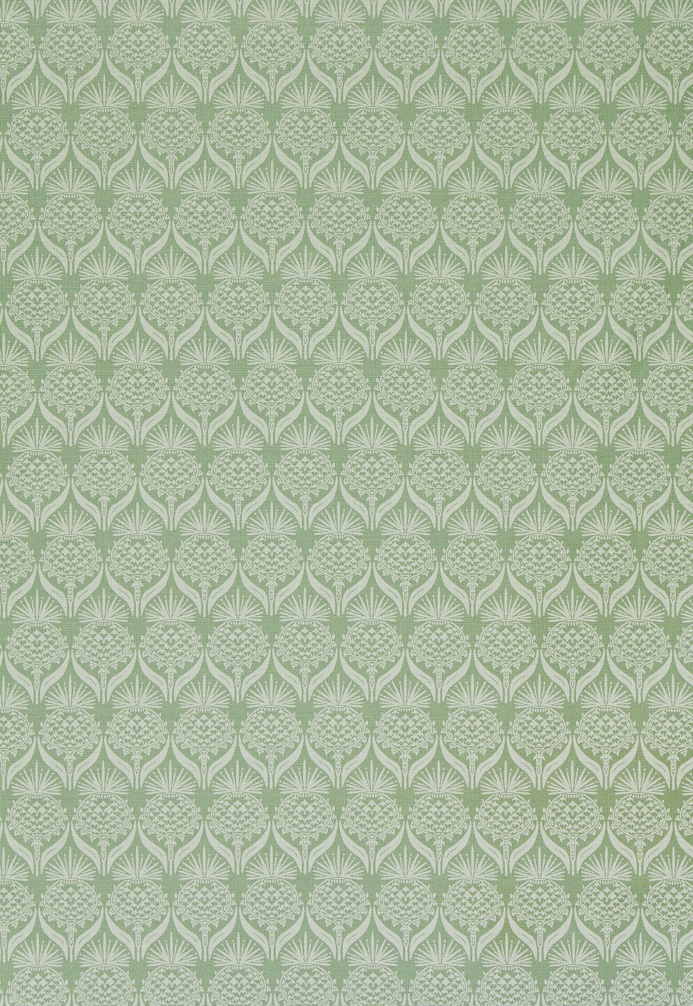 Artichoke Thistle Roman Blind | Made to Measure | Spring Green