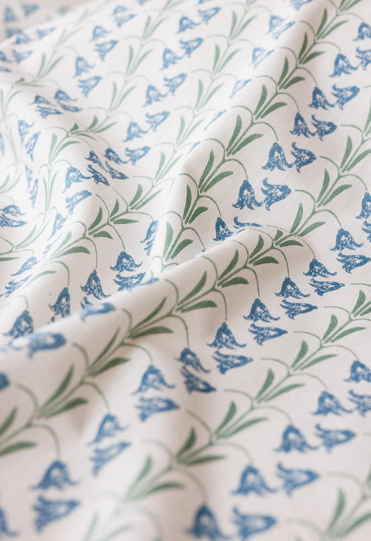 Bluebells Curtains | Made to Measure | Blue/Green