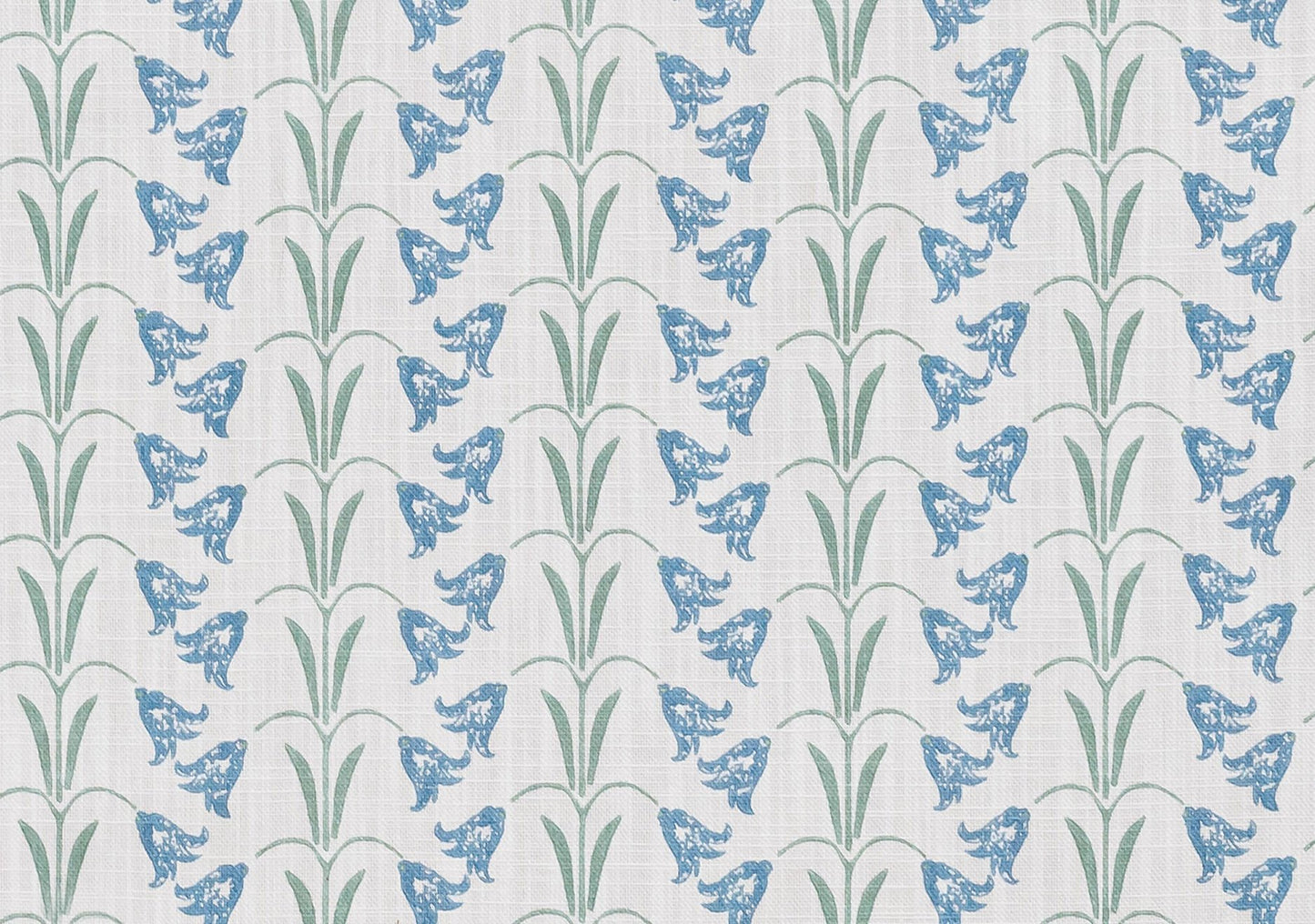 Bluebells Roman Blind | Made to Measure | Blue/Green