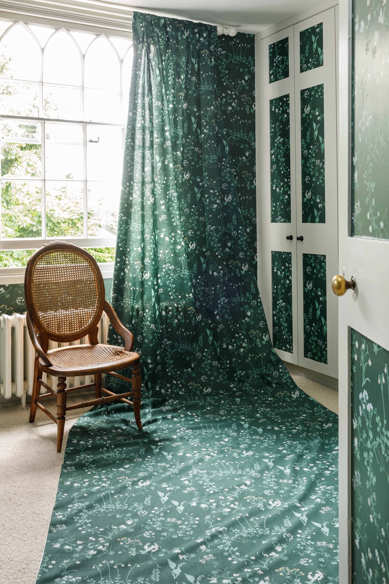 Botanica Curtains | Made to Measure | Woodland Green