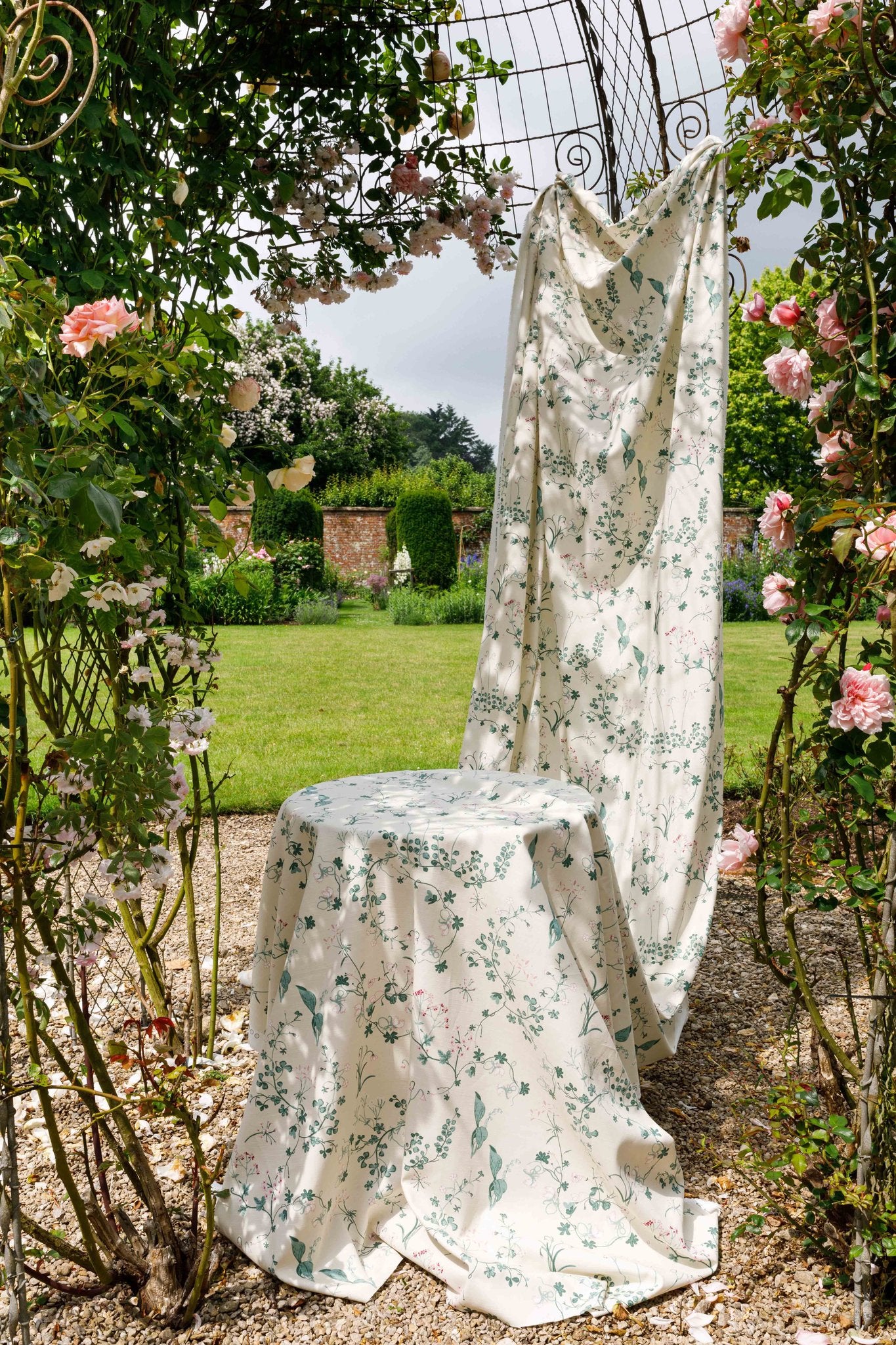 Botanica Roman Blind | Made to Measure | Ivory