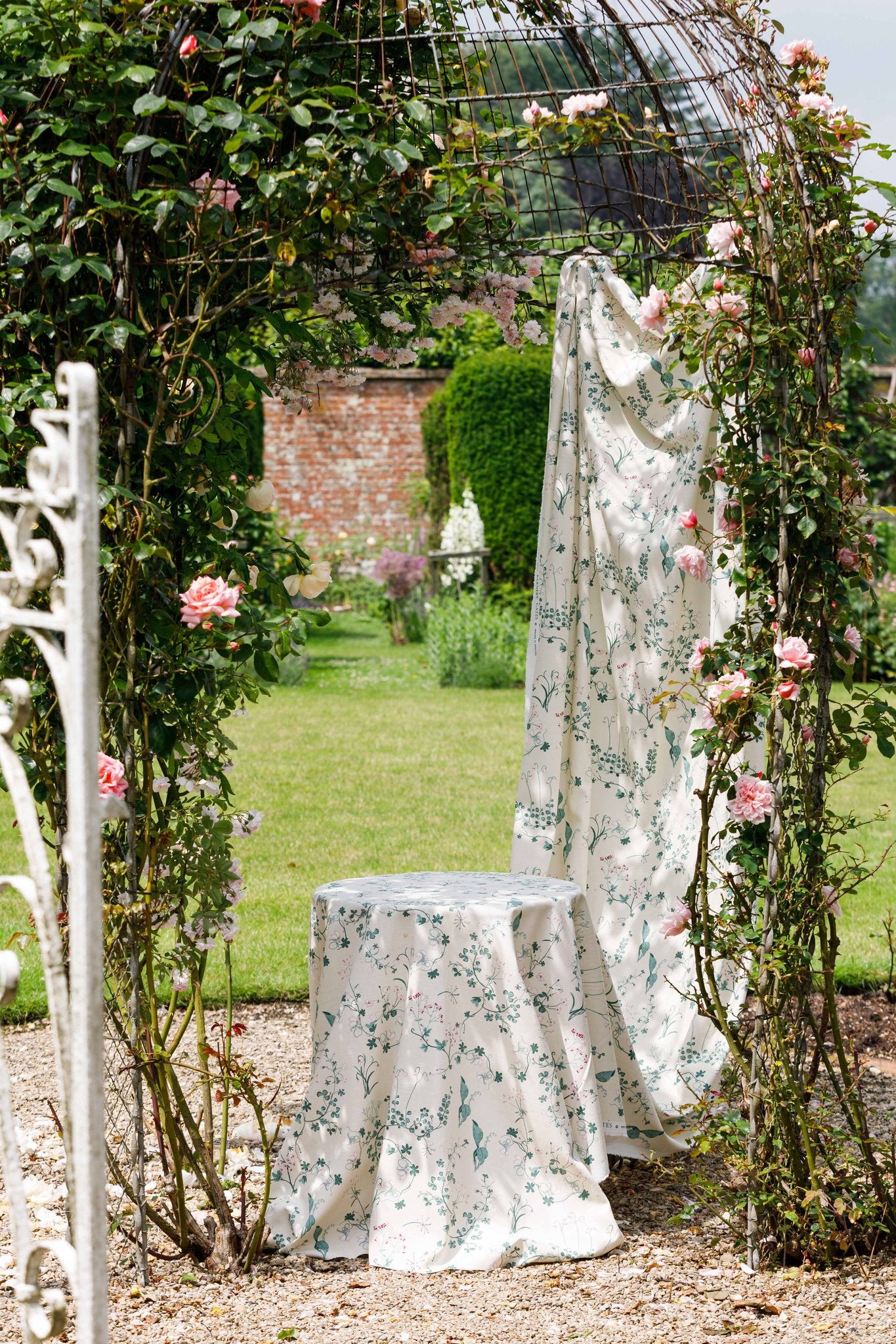 Botanica Roman Blind | Made to Measure | Ivory