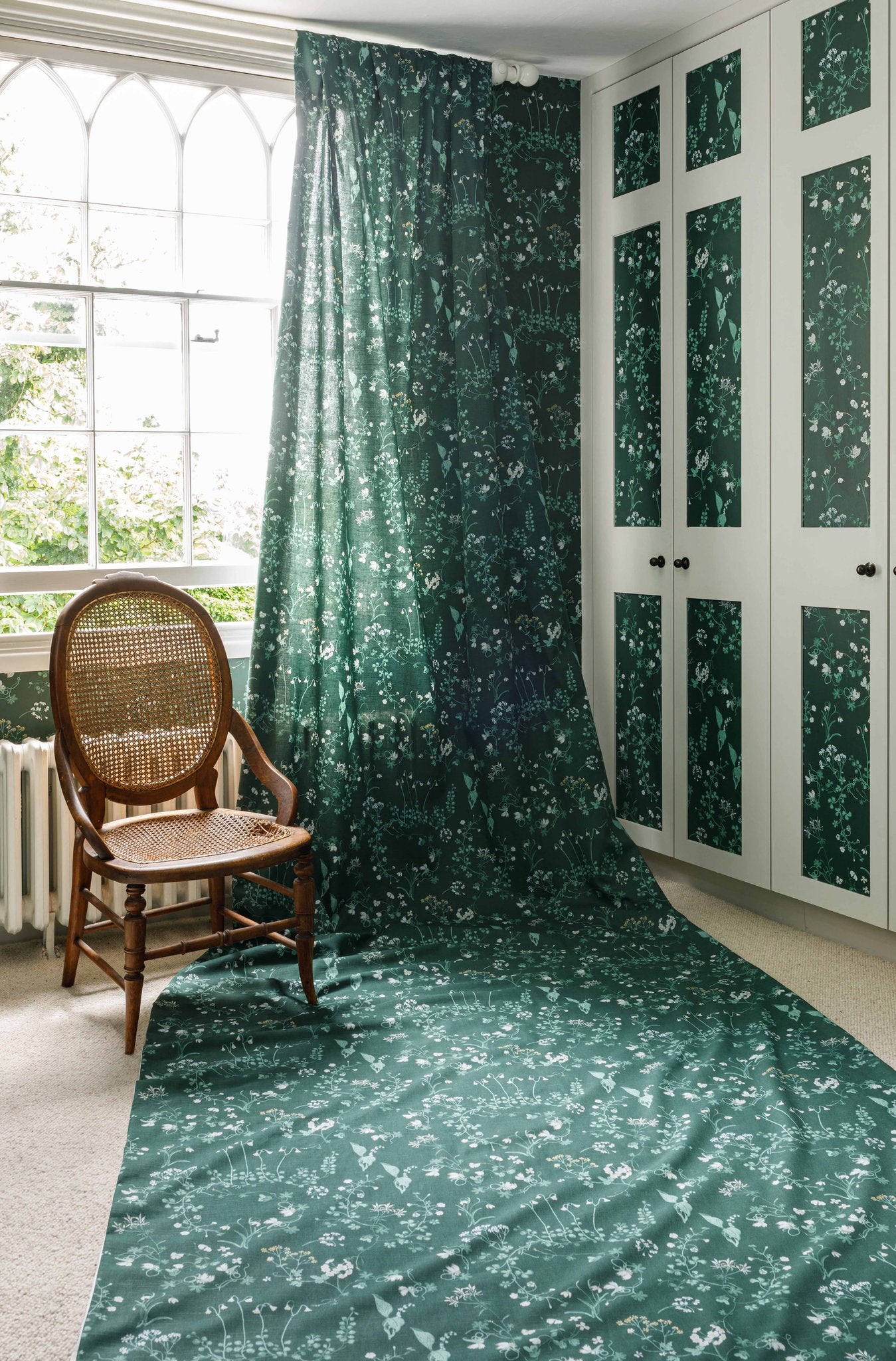 Botanica Roman Blind | Made to Measure | Woodland Green