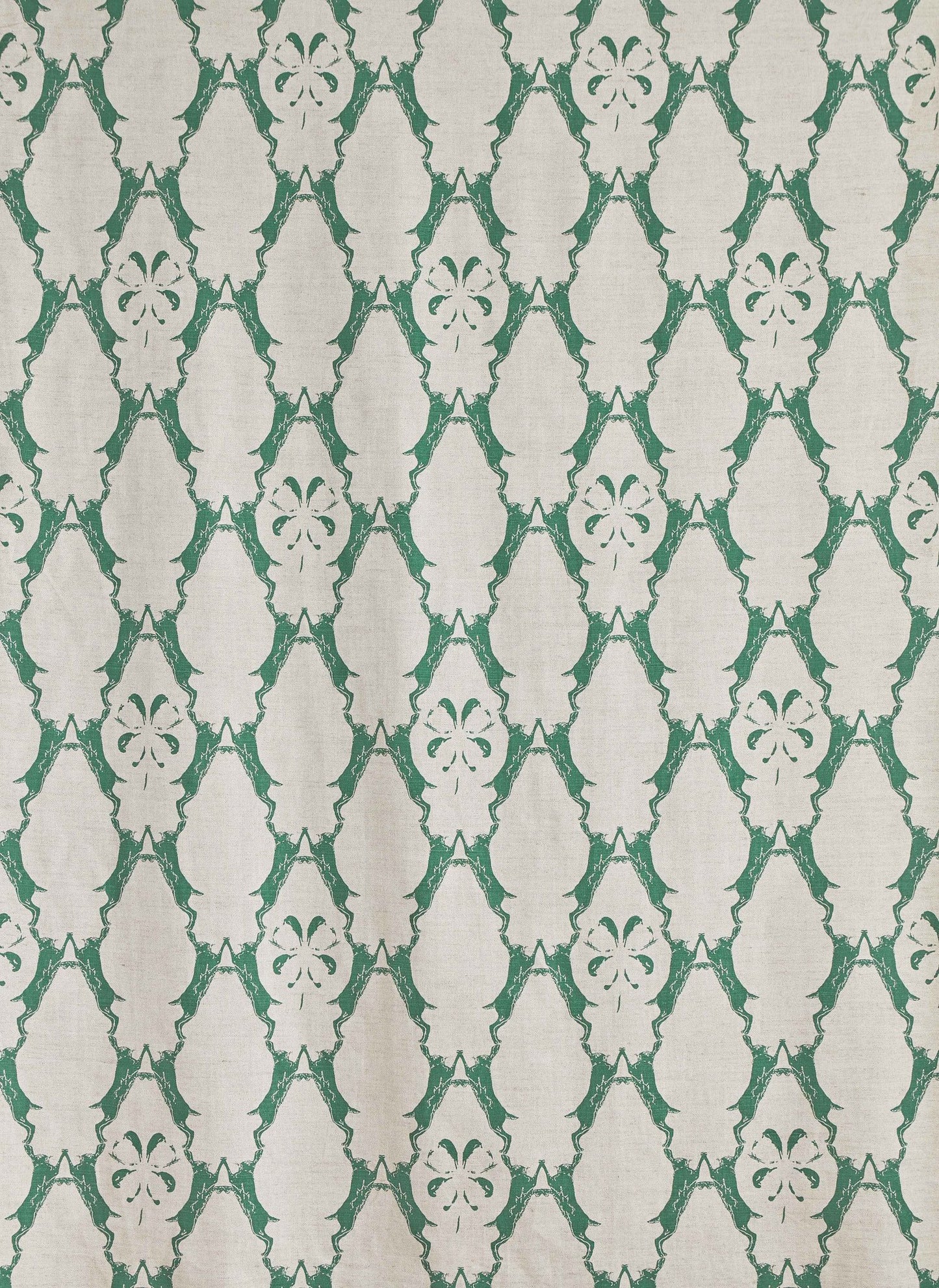 Boxing Hares Curtains | Made to Measure | Green