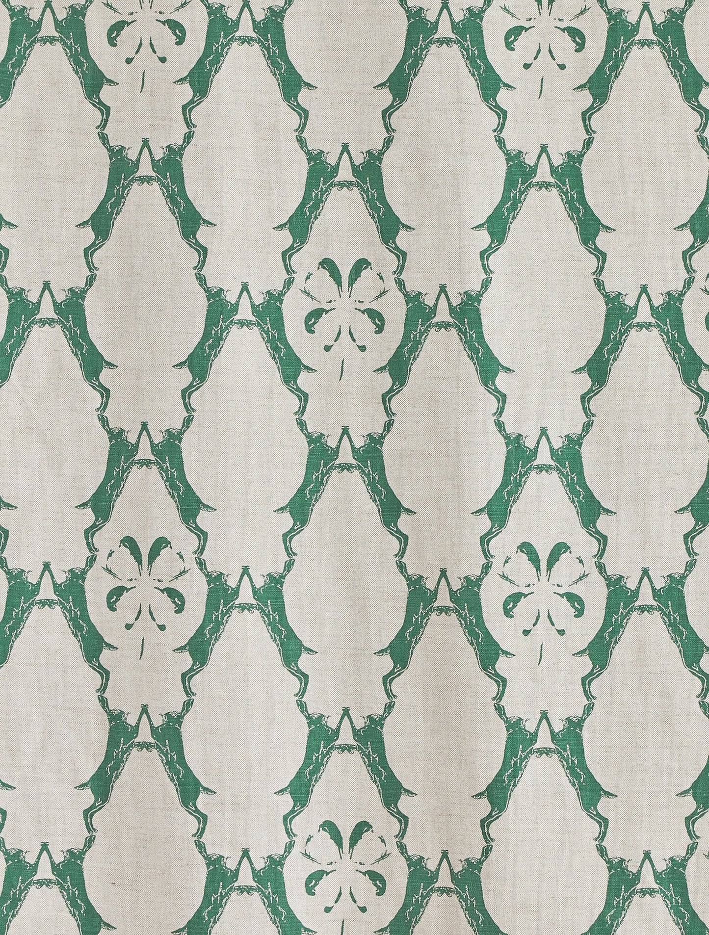 Boxing Hares Curtains | Made to Measure | Green