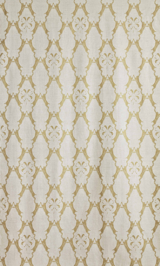 Boxing Hares Roman Blind | Made to Measure | Gold