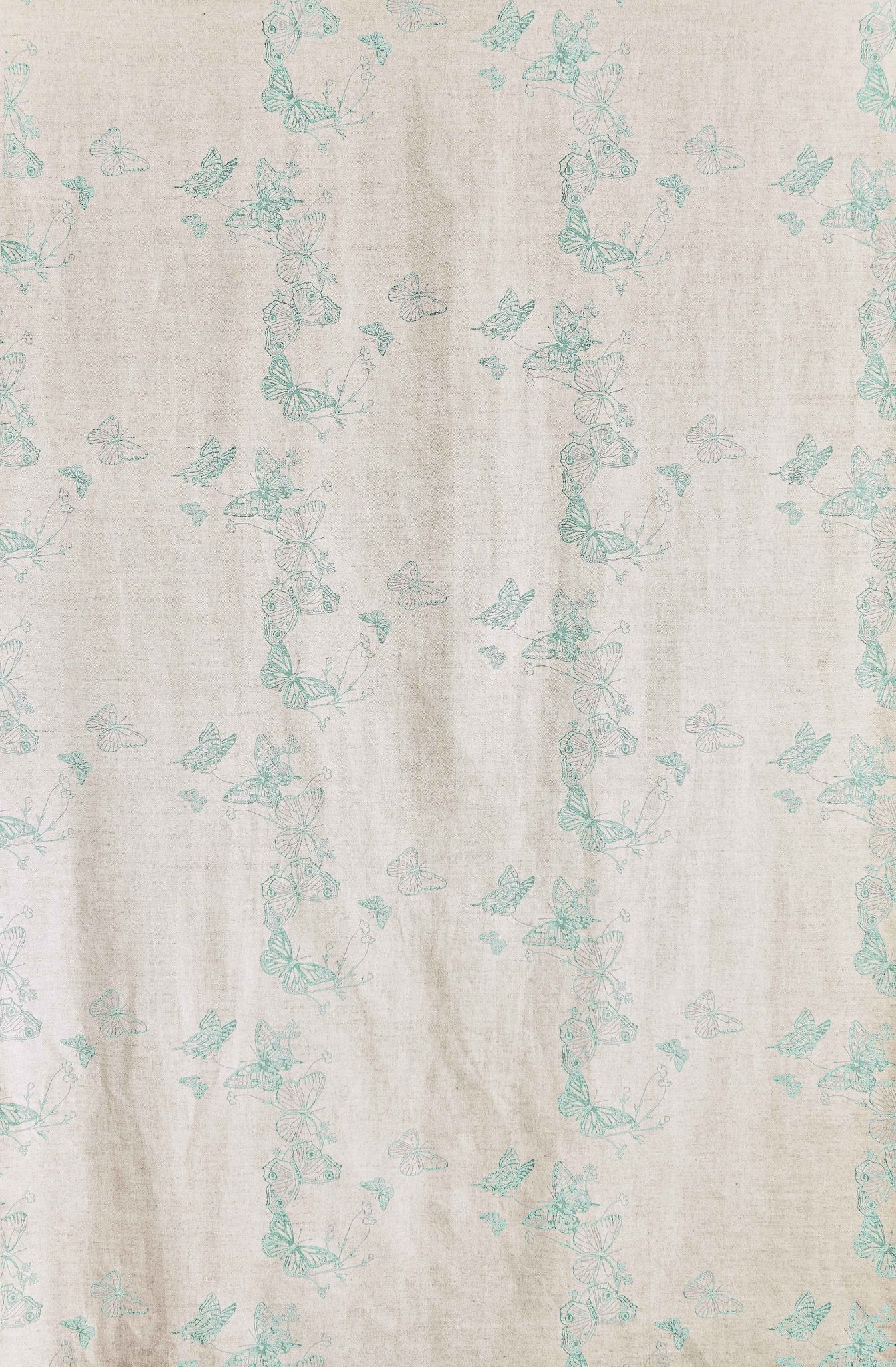 Butterflies Roman Blind | Made to Measure | Ice Blue