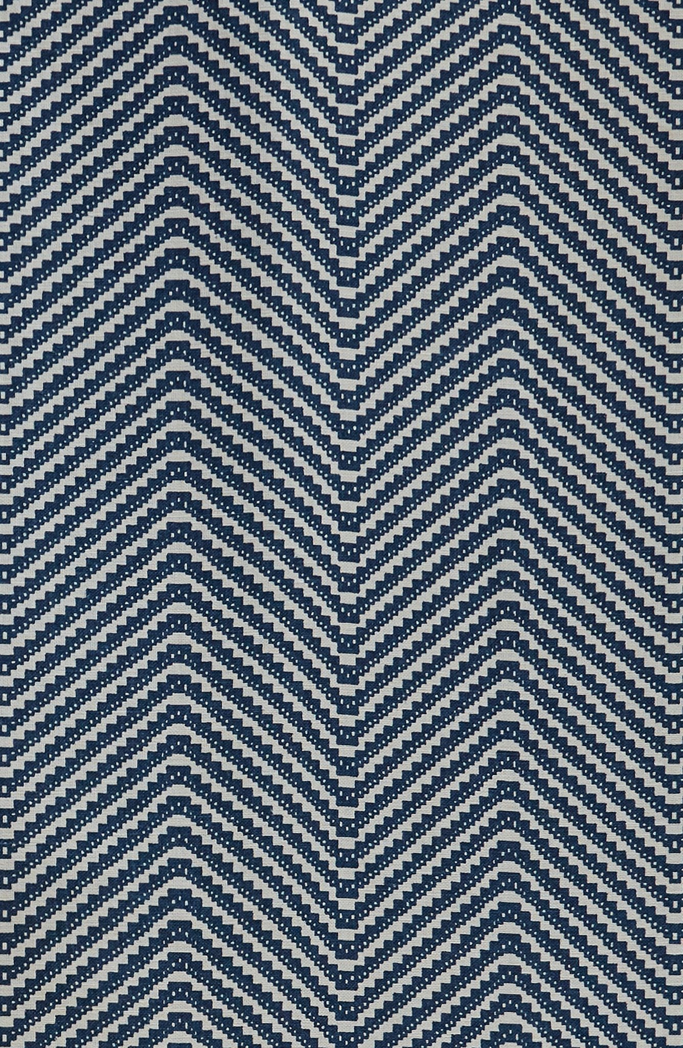 Chevron Curtains | Made to Measure | Ink Blue