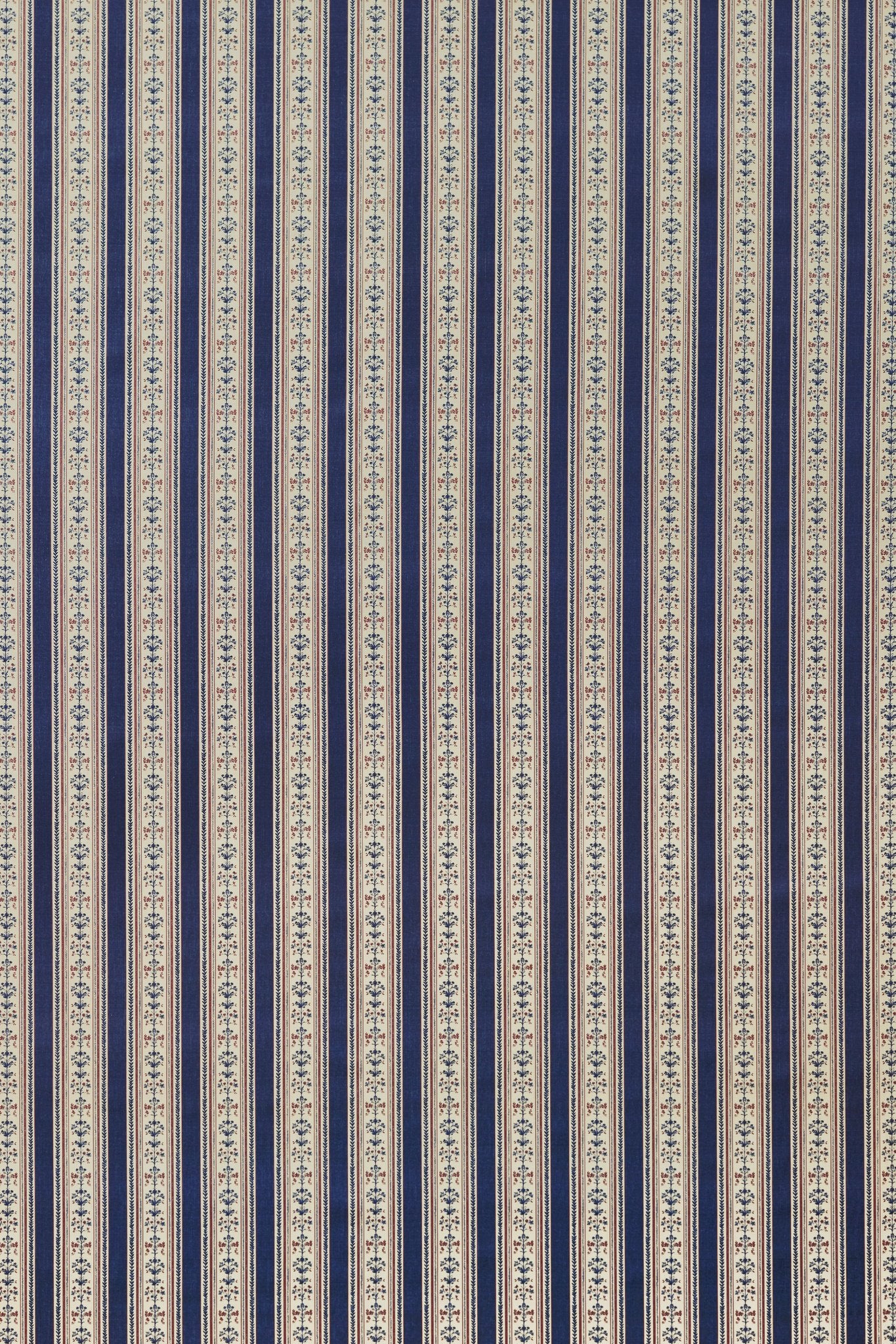 Folk Stripe Curtains | Made to Measure | Navy
