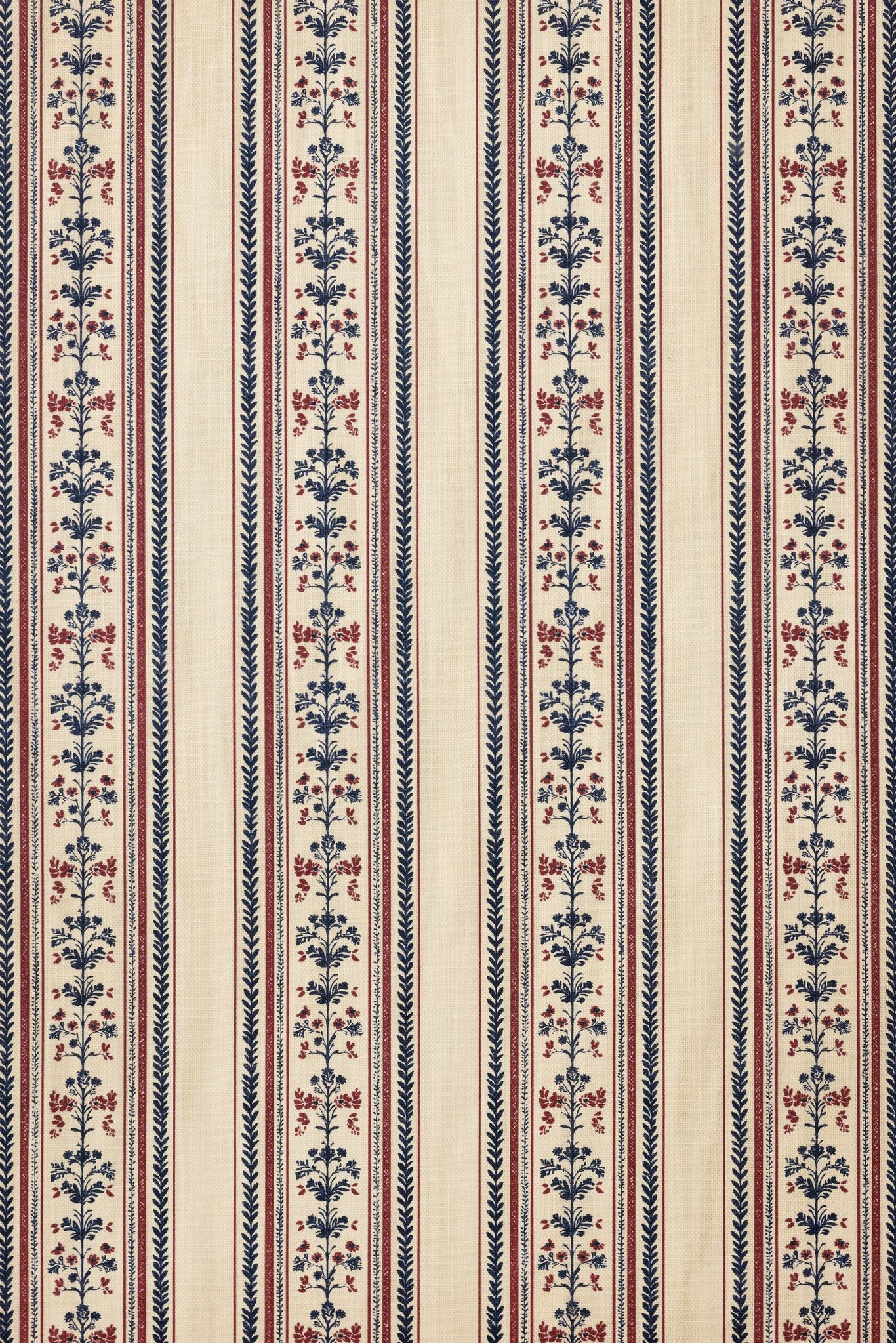 Folk Stripe Roman Blind | Made to Measure | Cream