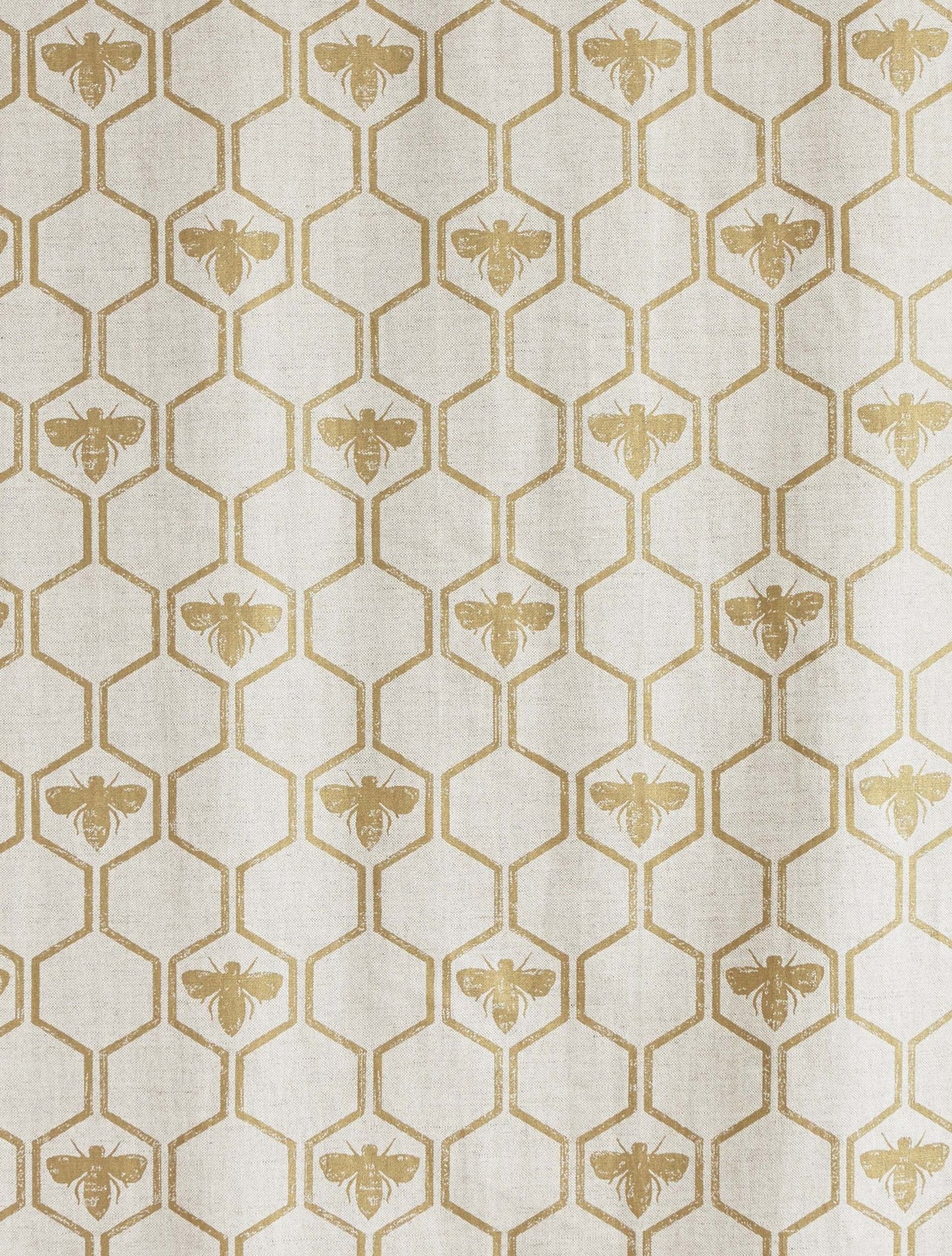 Honey Bees Curtains | Made to Measure | Gold