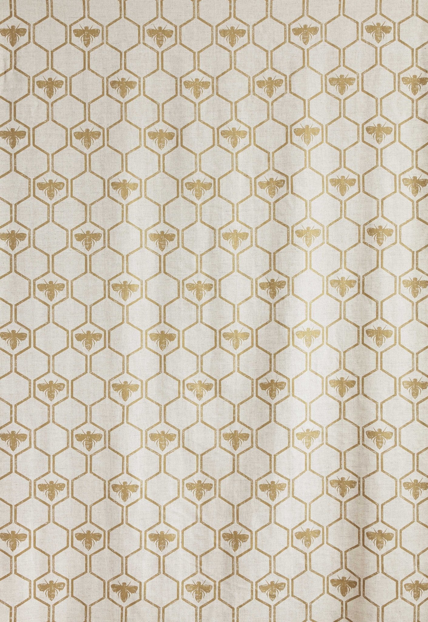 Honey Bees Roman Blind | Made to Measure | Gold