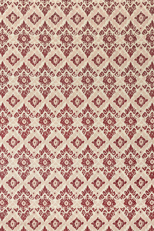 Ikat Curtains | Made to Measure | Red/Pink