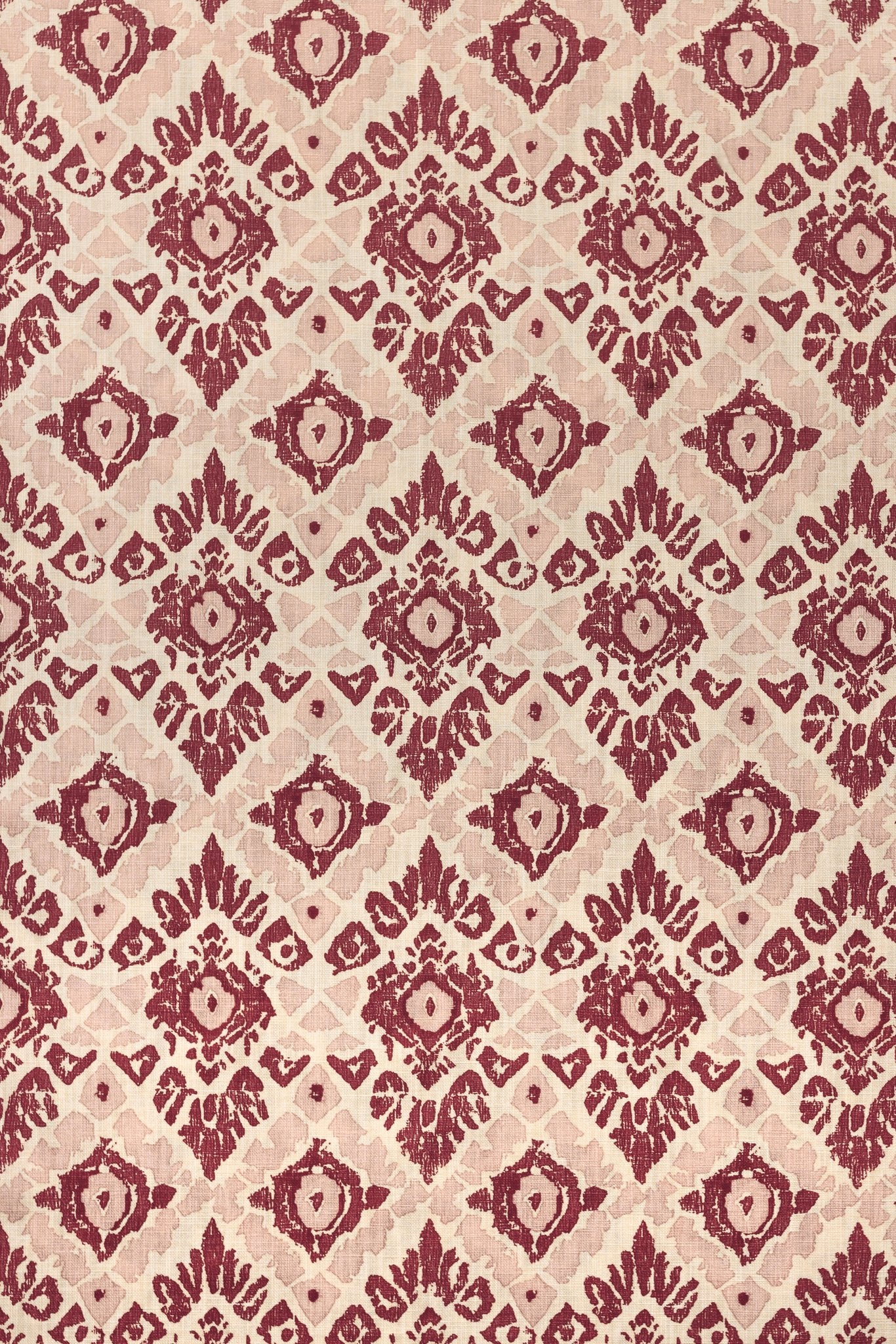 Ikat Roman Blind | Made to Measure | Red/Pink