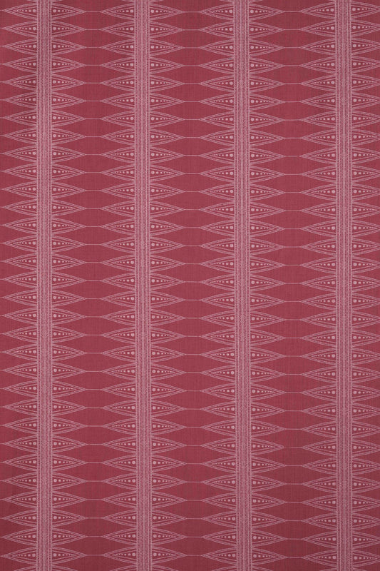 Indian Stripe Curtains | Made to Measure | Snug Red