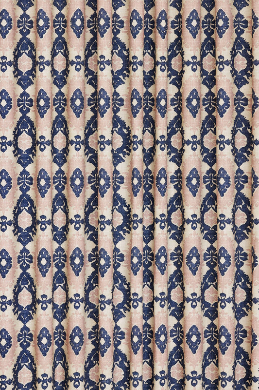 Kilim Curtains | Made to Measure | Navy/Pink