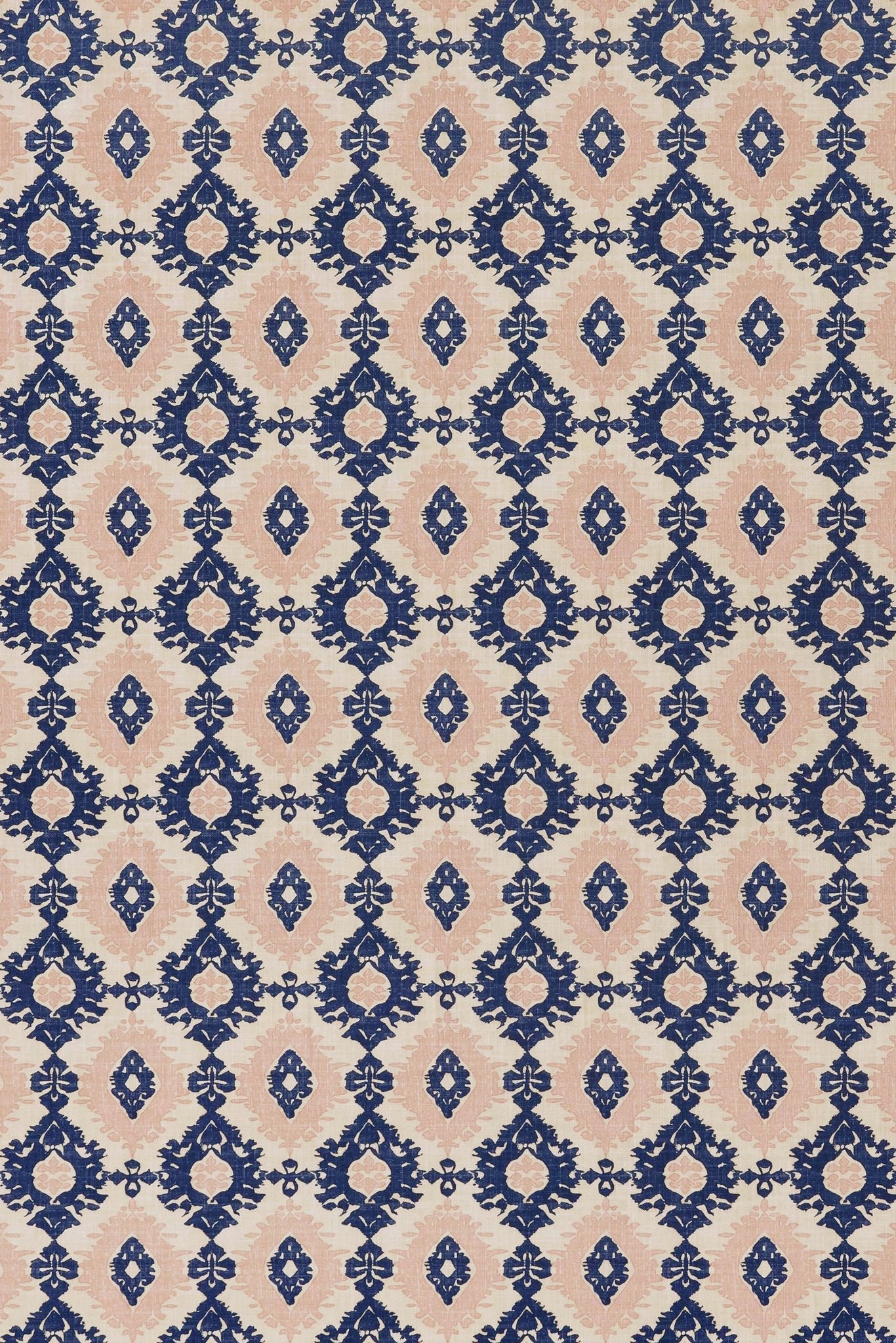 Kilim Curtains | Made to Measure | Navy/Pink