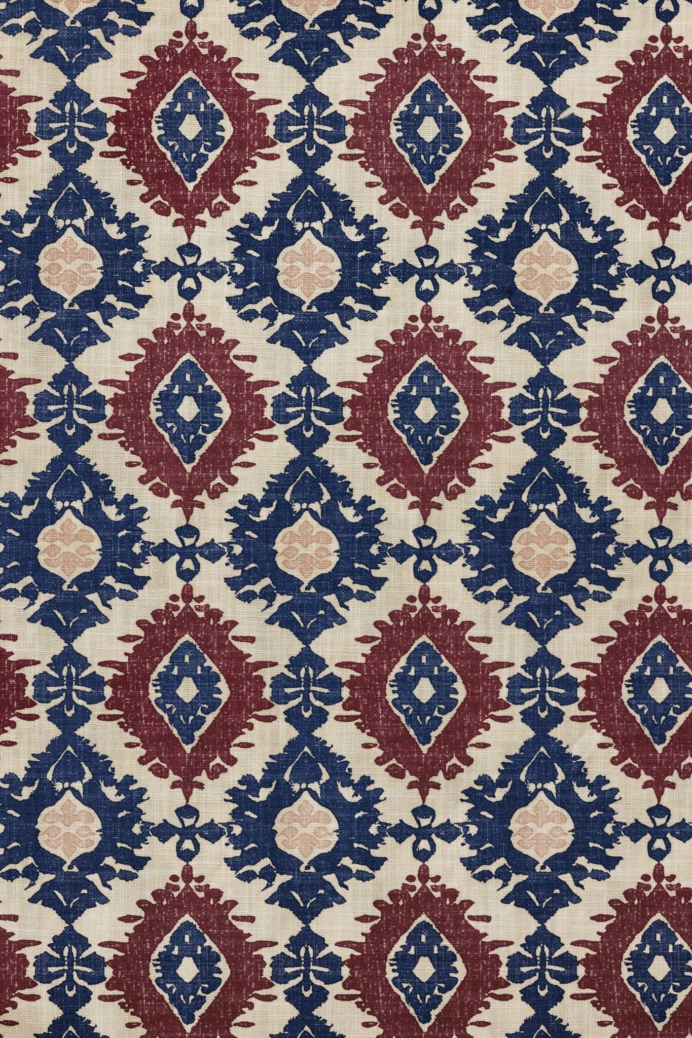 Kilim Curtains | Made to Measure | Red/Navy