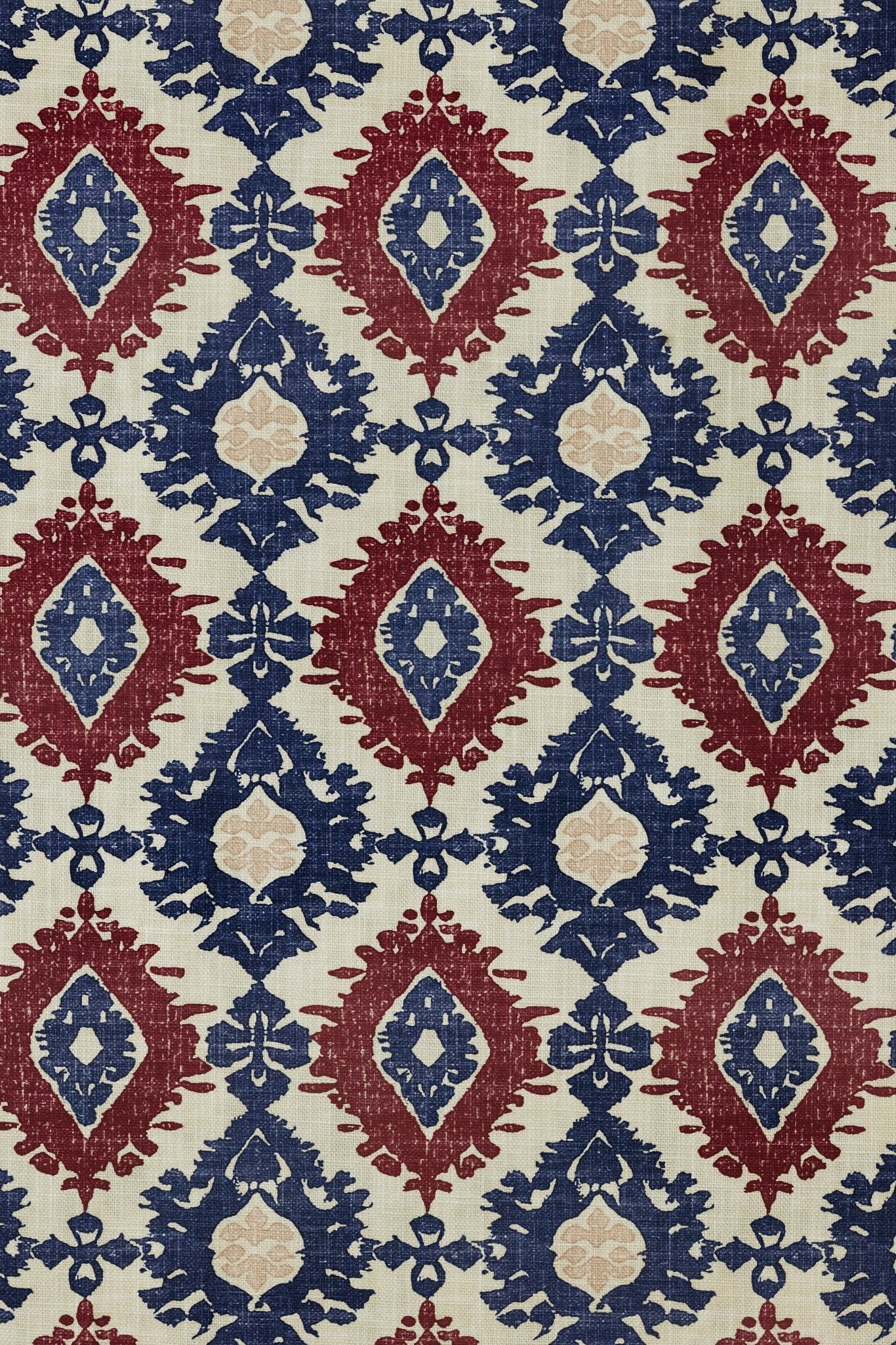 Kilim Curtains | Made to Measure | Red/Navy
