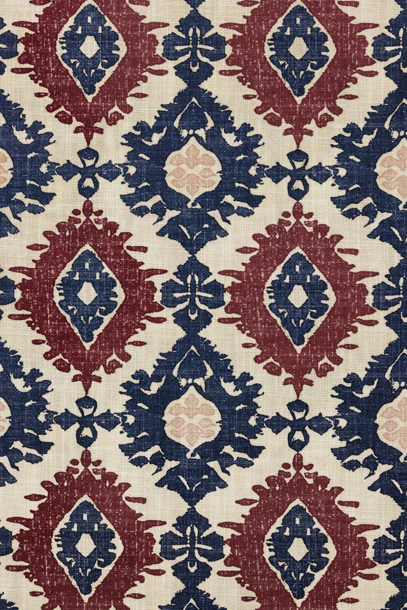 Kilim Curtains | Made to Measure | Red/Navy