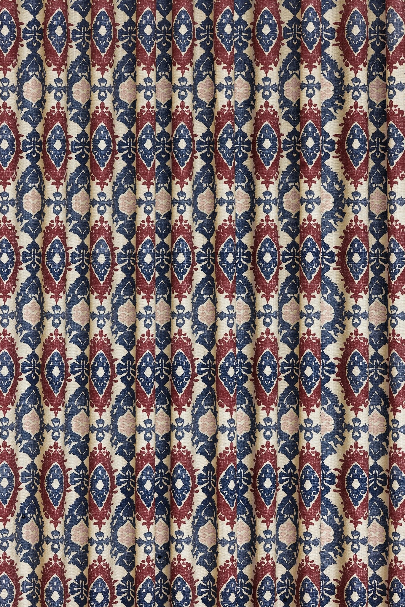 Kilim Roman Blind | Made to Measure | Red/Navy