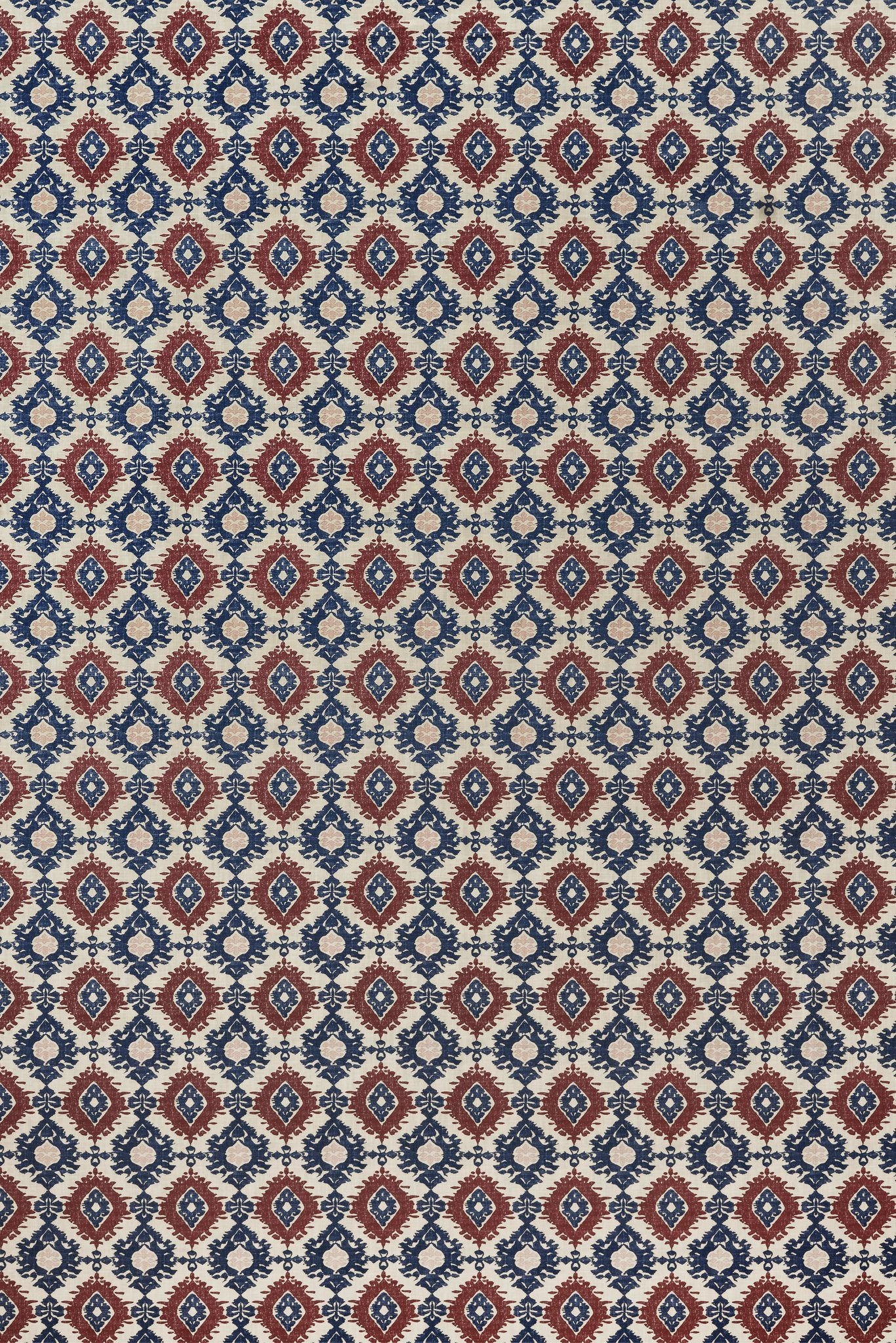 Kilim Roman Blind | Made to Measure | Red/Navy