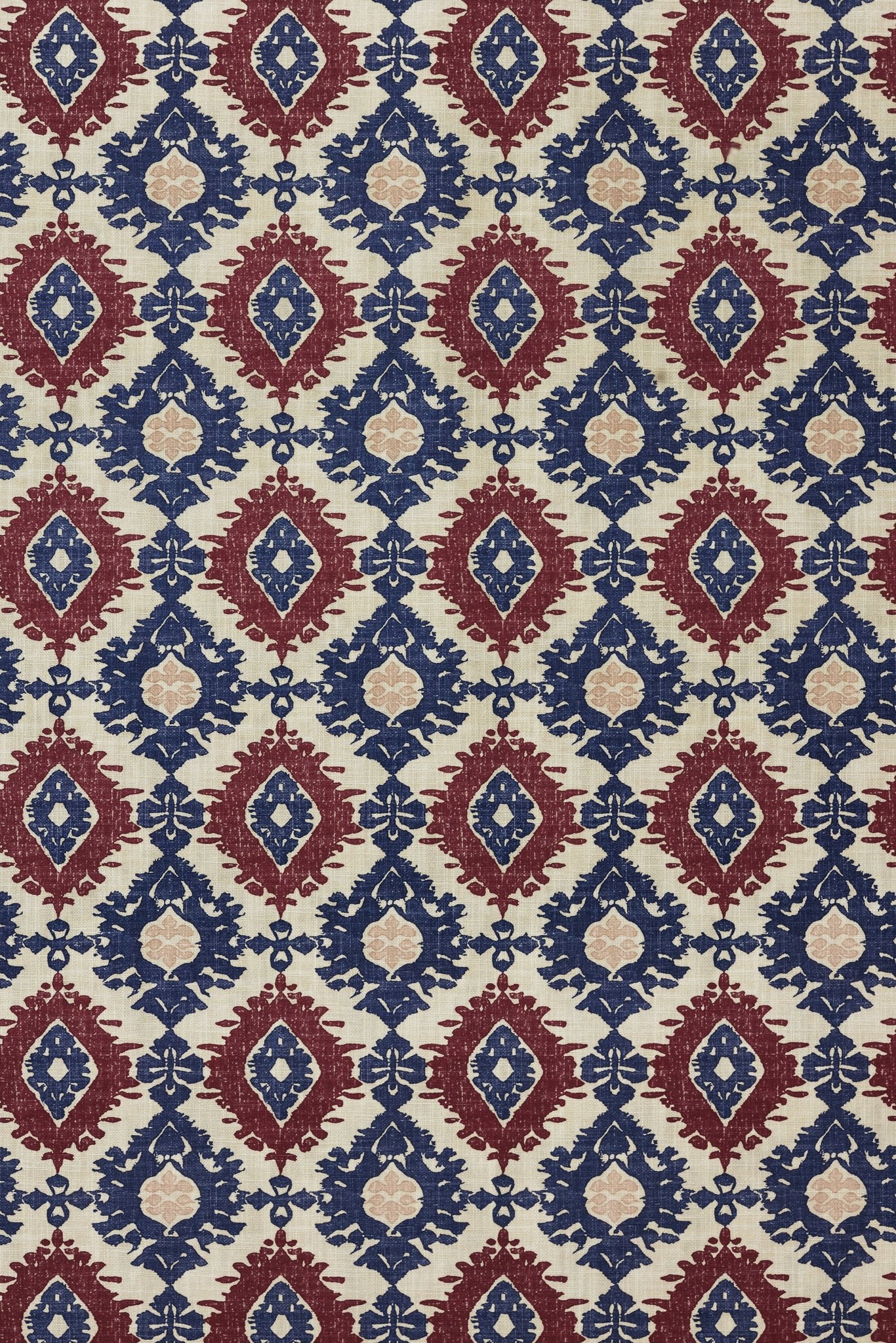 Kilim Roman Blind | Made to Measure | Red/Navy