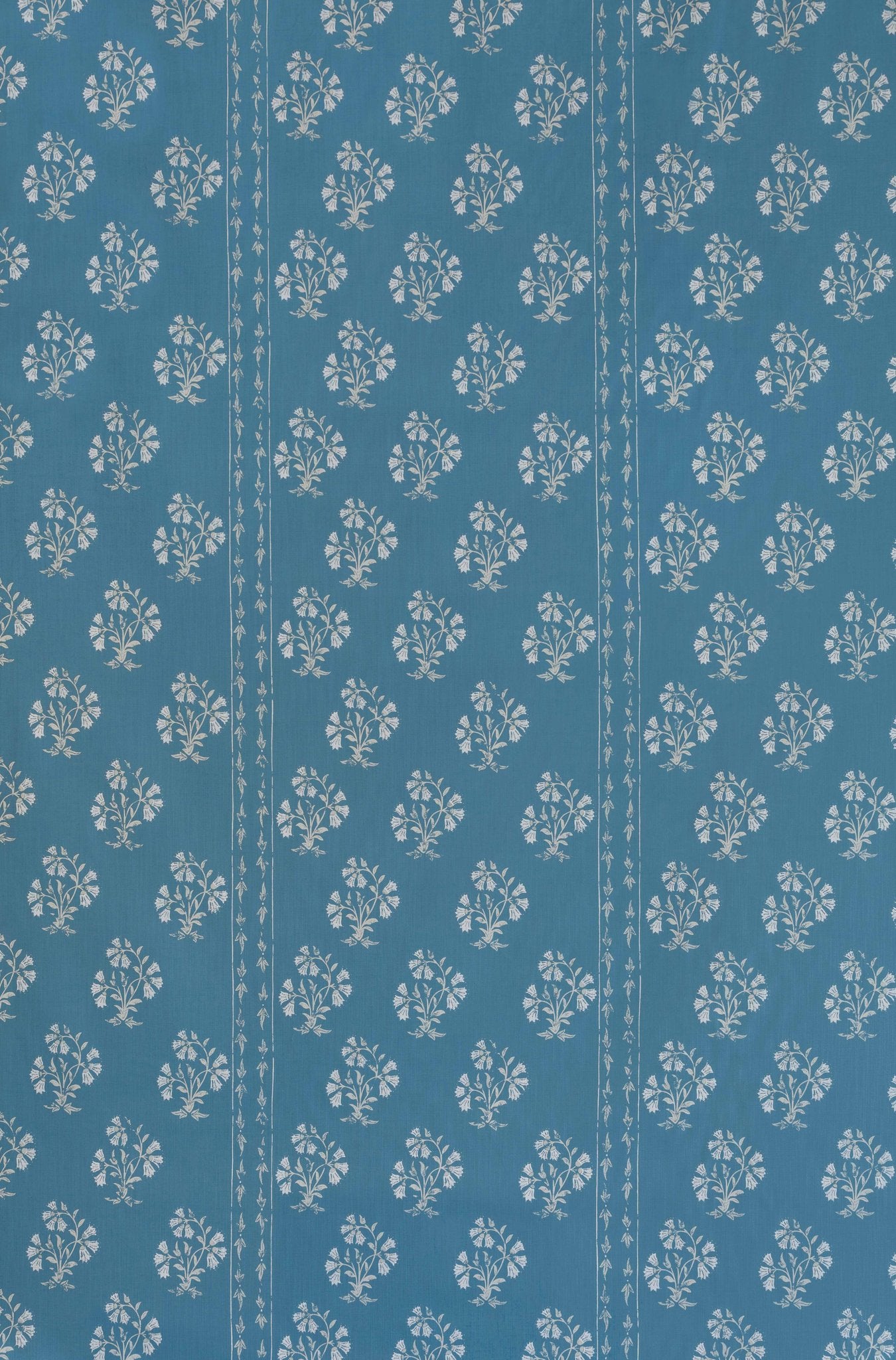 Maharani Block Print Roman Blind | Made to Measure | Jaipur Blue