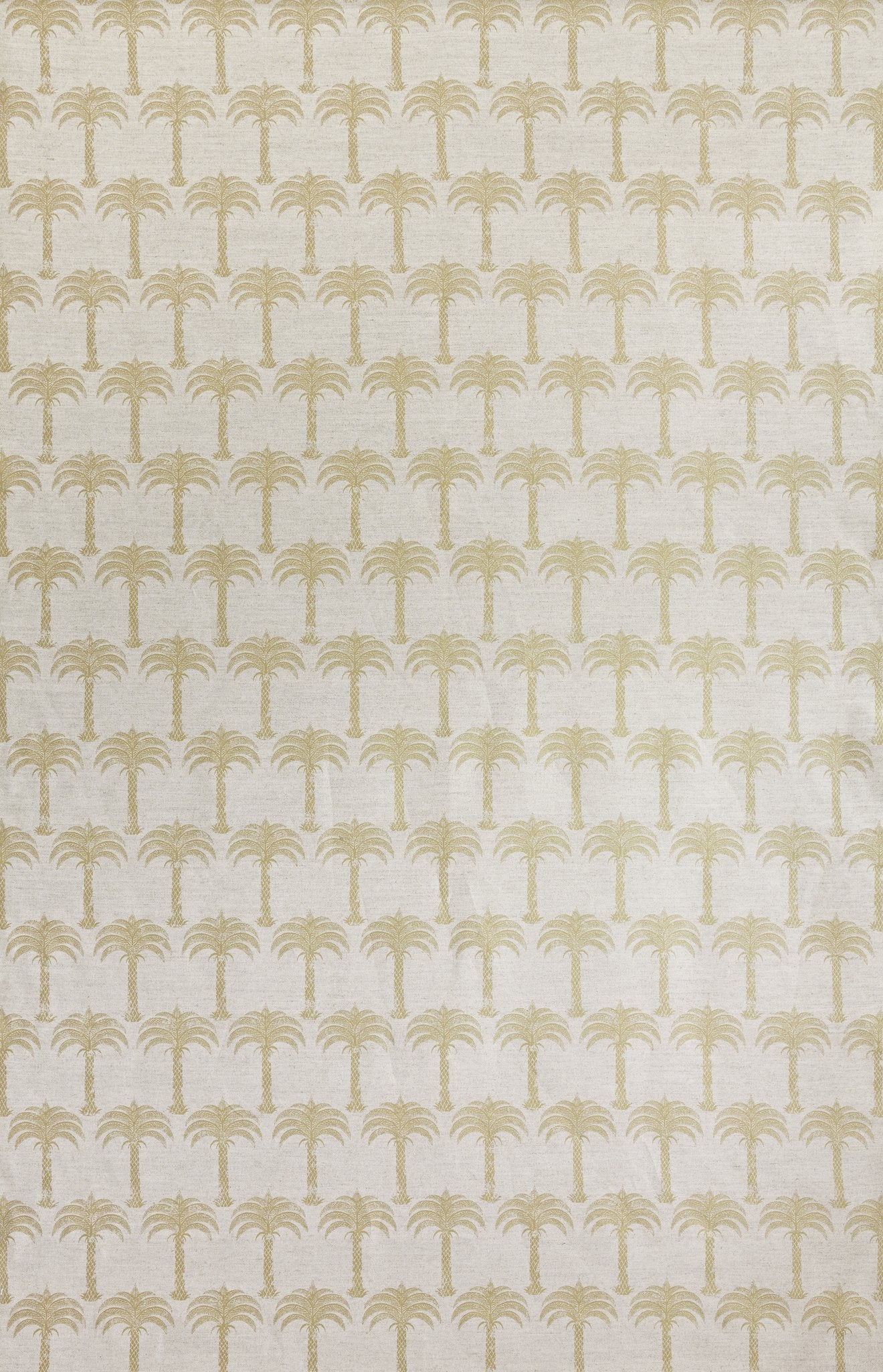 Marrakech Palm Curtains | Made to Measure | Gold On Natural