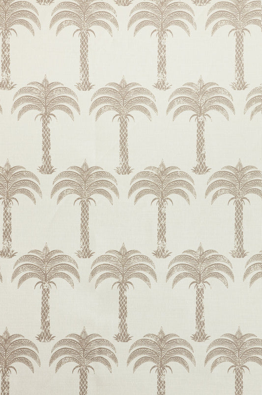 Marrakech Palm Roman Blind | Made to Measure | Soft Gold
