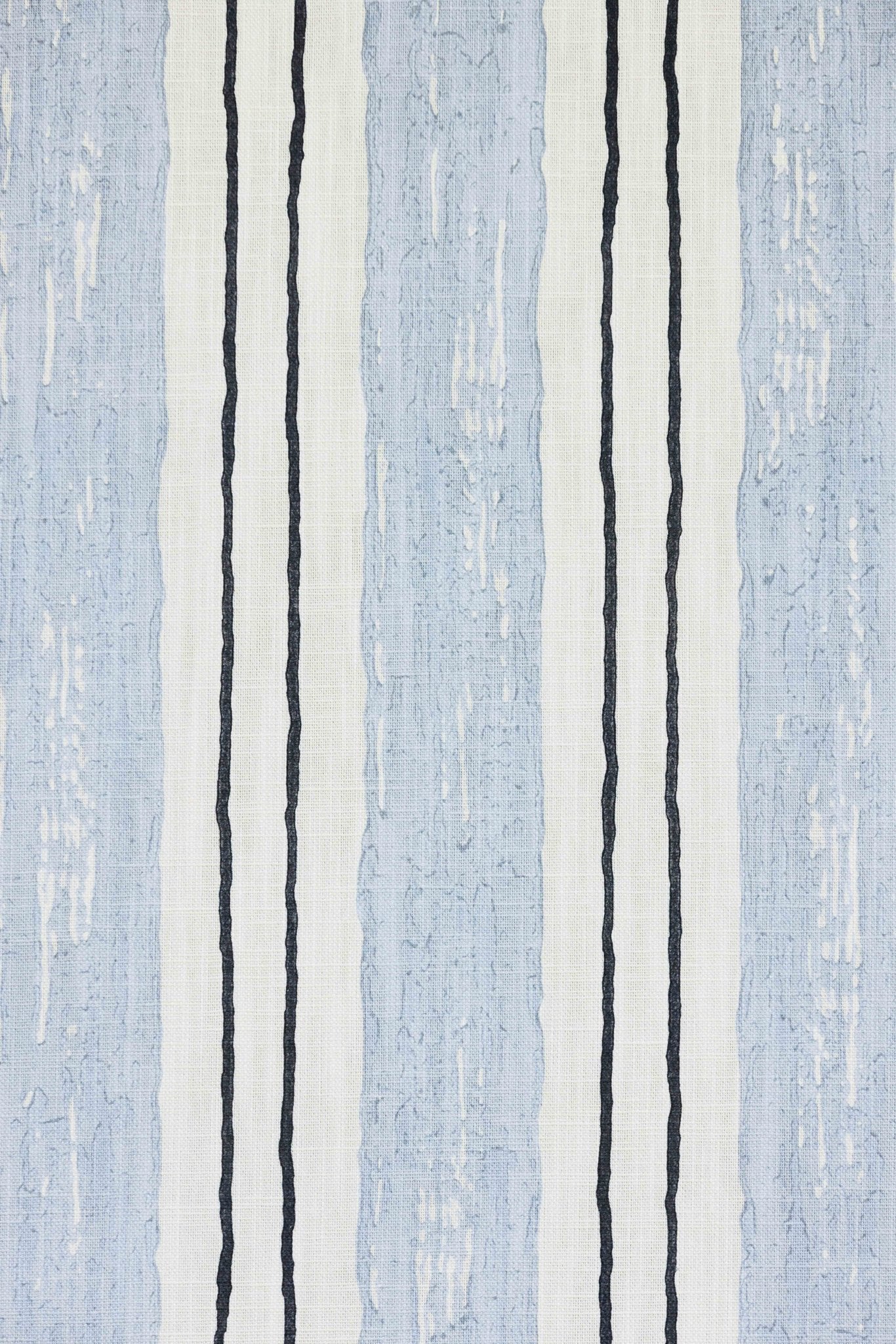 Painter's Stripe Curtains | Made to Measure | Blue