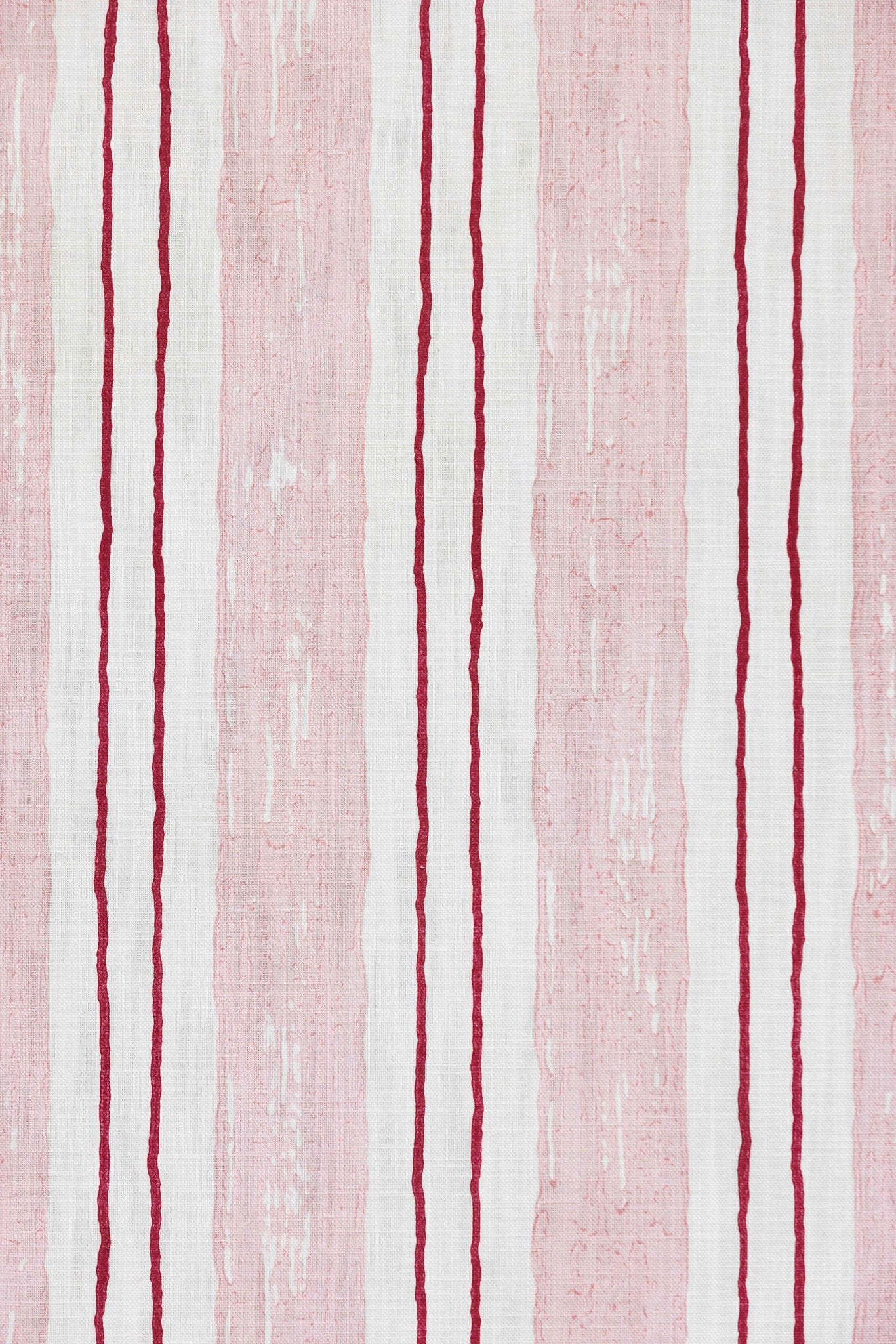Painter's Stripe Curtains | Made to Measure | Pink