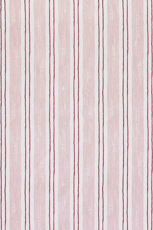 Painter's Stripe Roman Blind | Made to Measure | Pink
