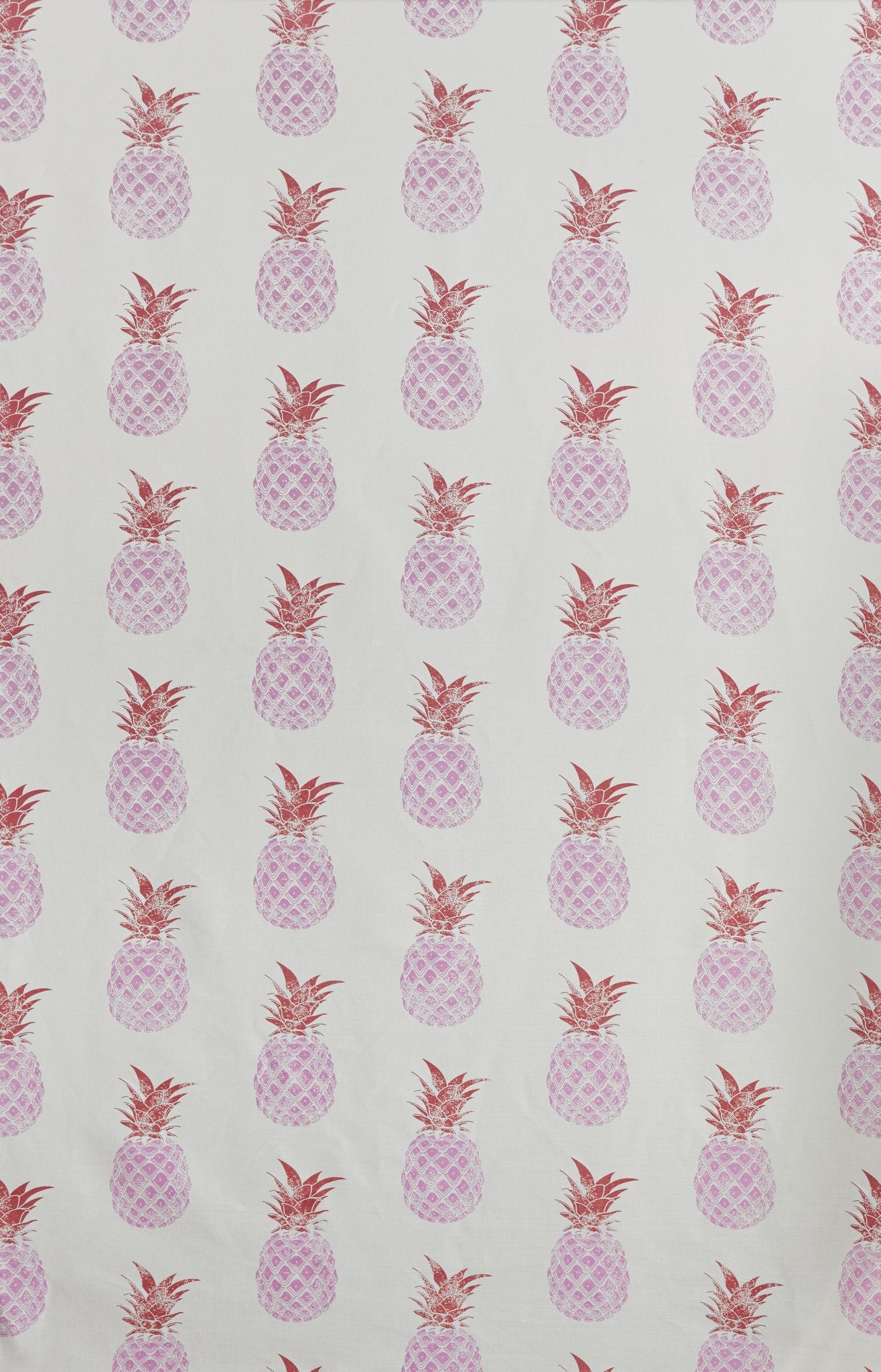 Pineapple Roman Blind | Made to Measure | Pink / Red on Cream