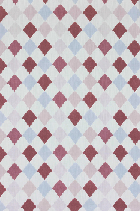 Quilted Harlequin Roman Blind | Made to Measure | Patchwork Rose