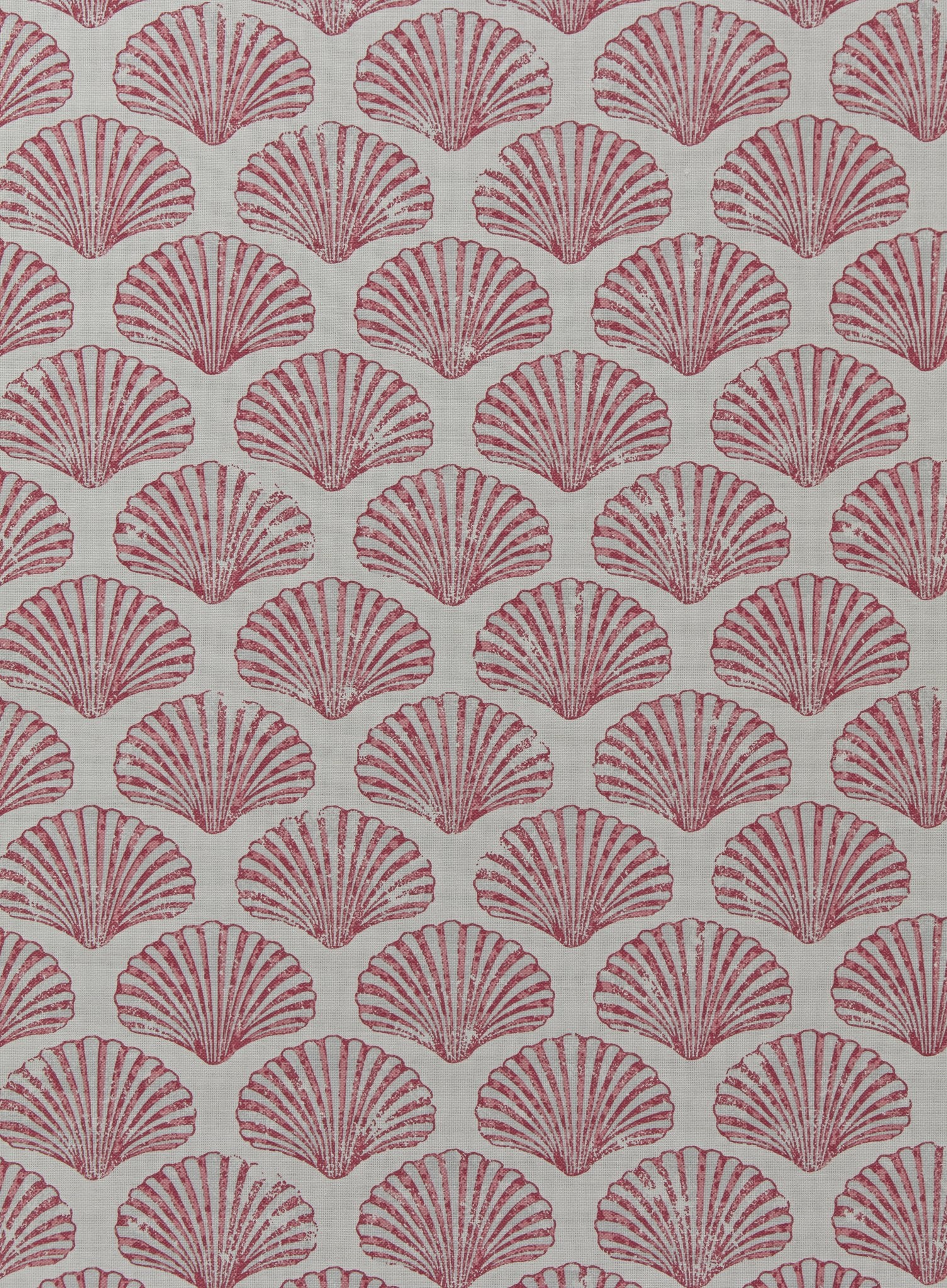 Scallop Shell Curtains | Made to Measure | Red