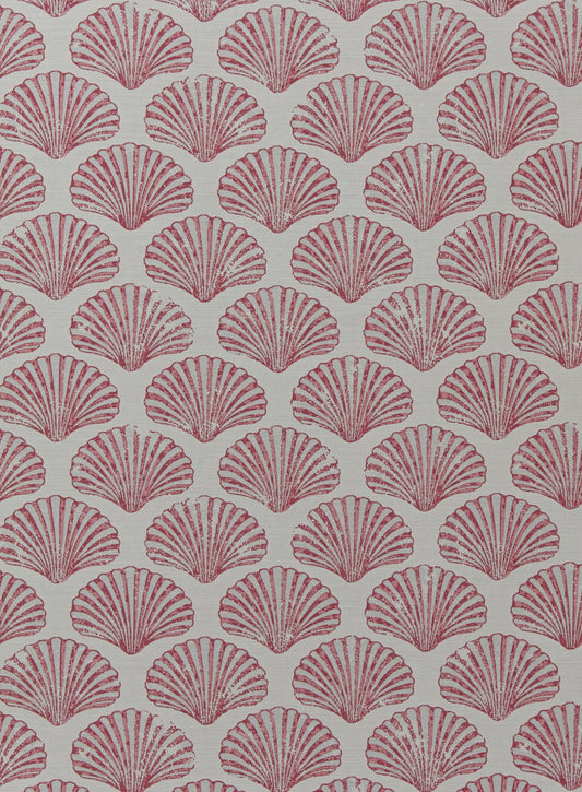Scallop Shell Curtains | Made to Measure | Red