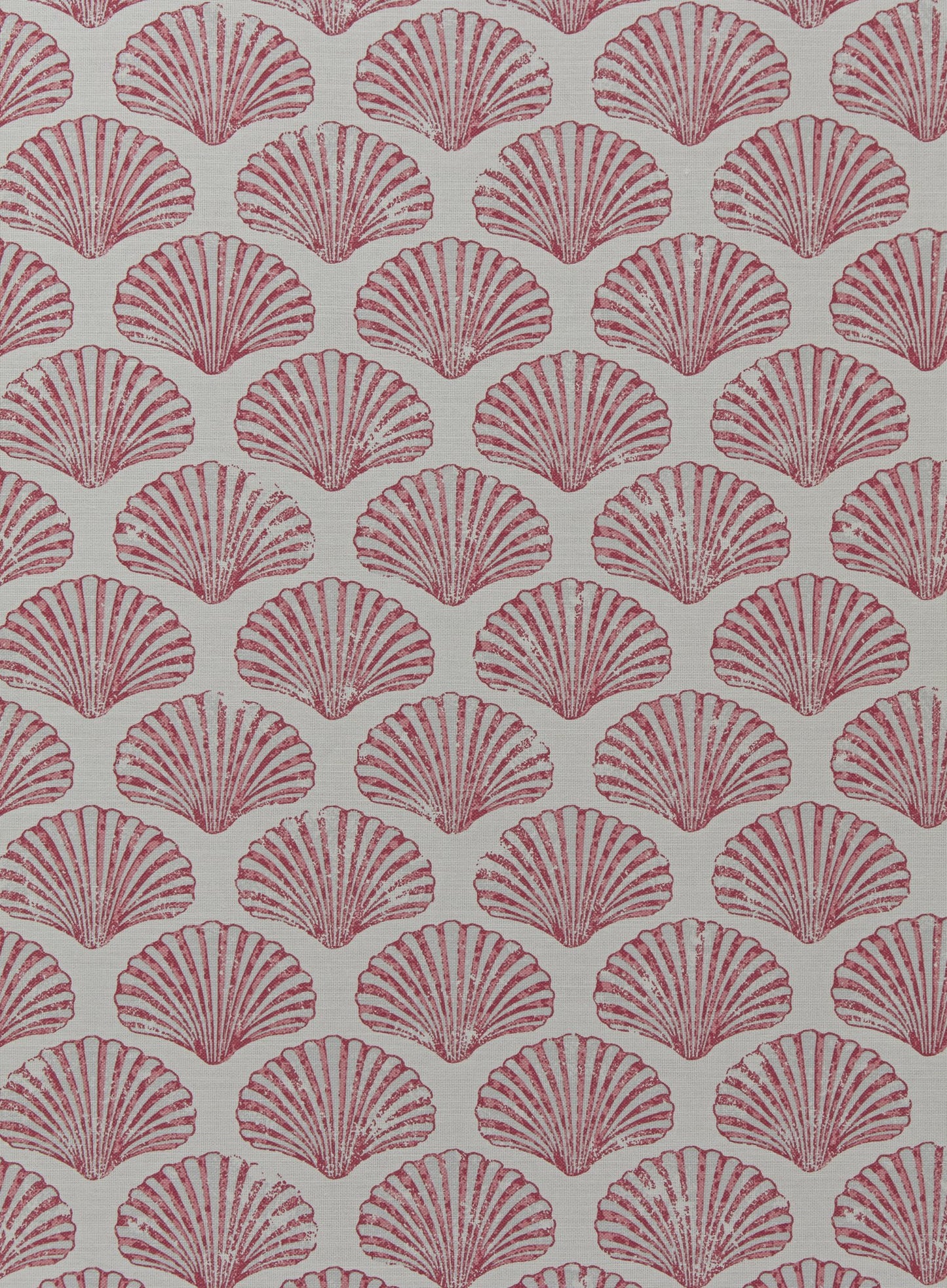 Scallop Shell Roman Blind | Made to Measure | Red