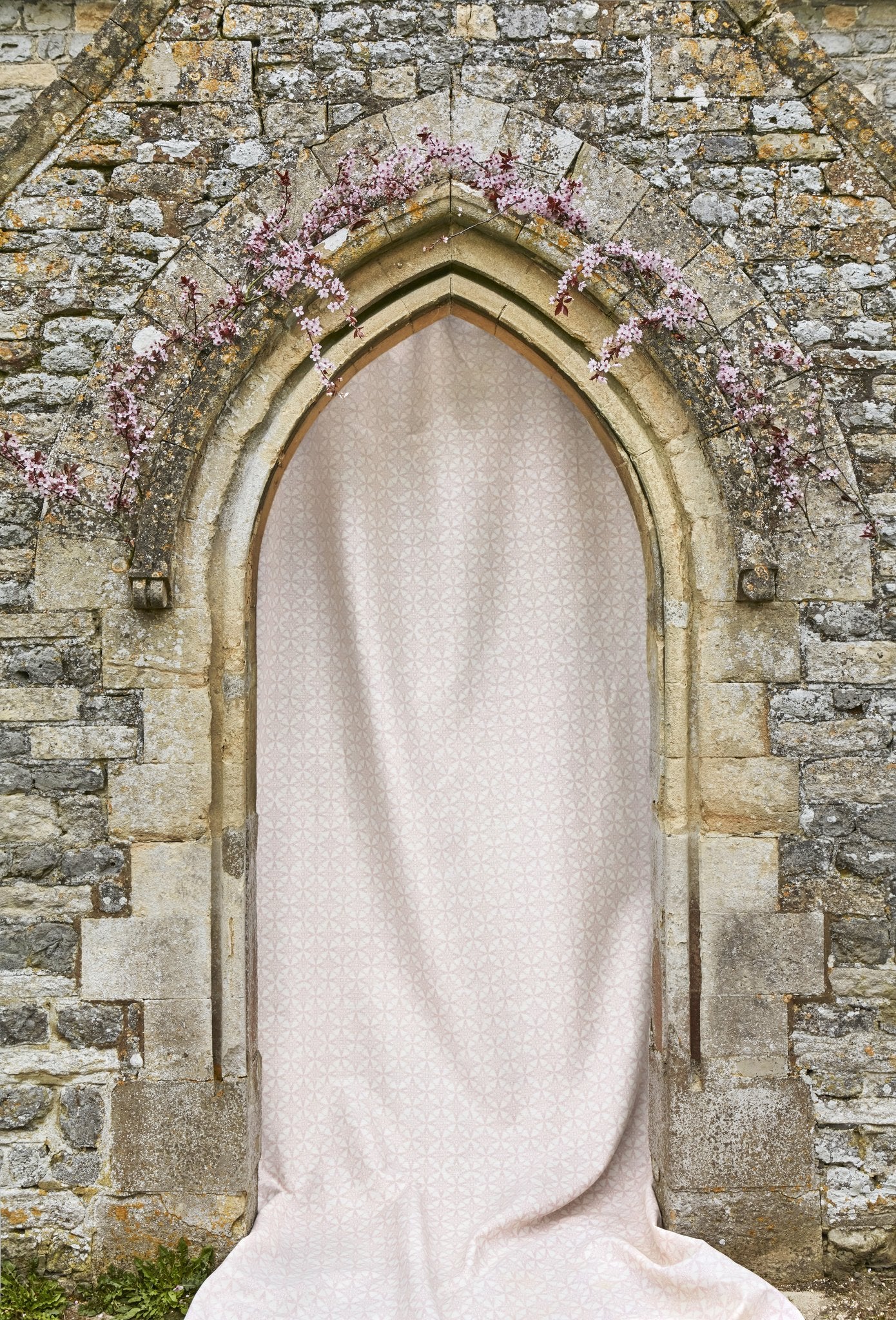 Star Tile Roman Blind | Made to Measure | Pink