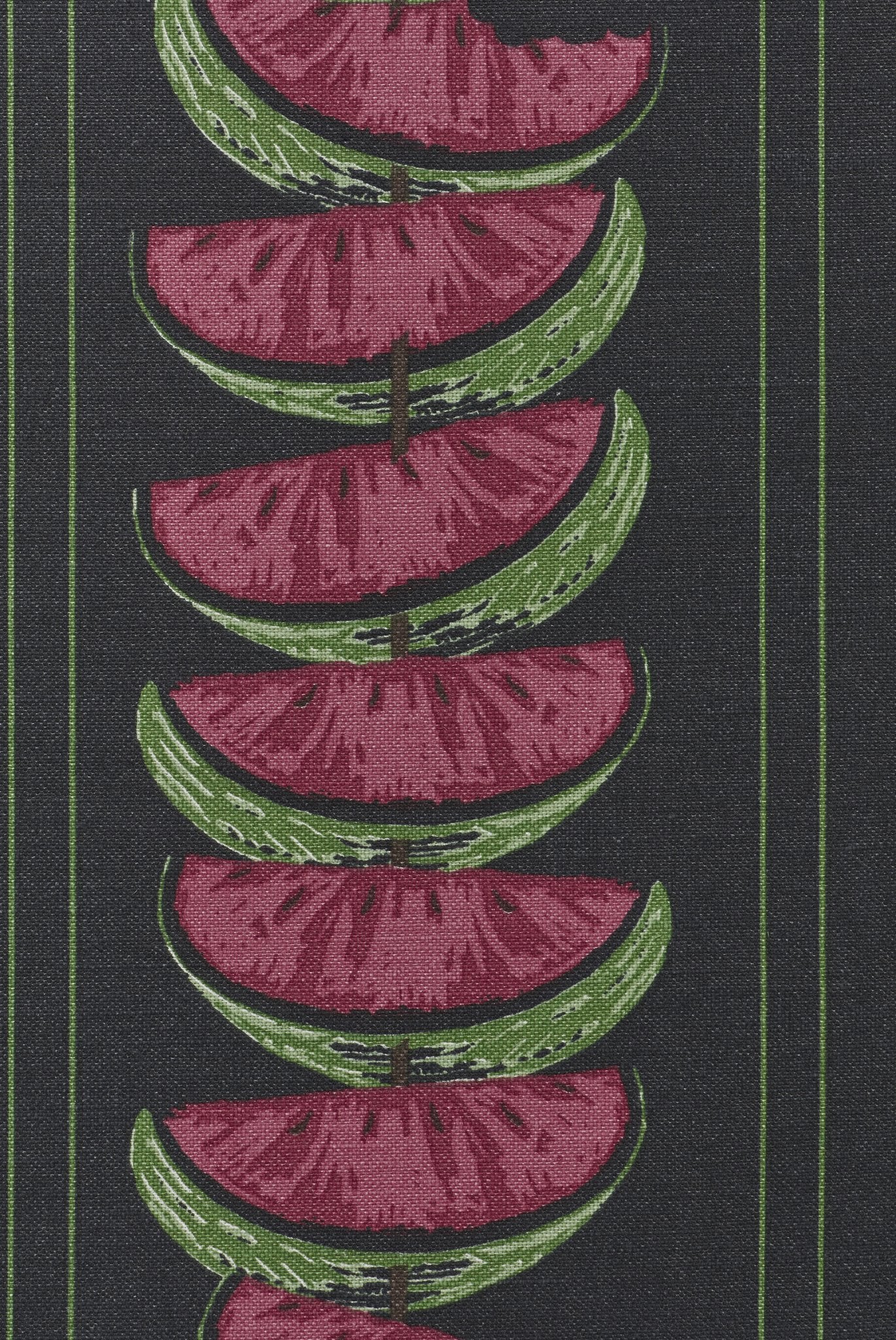 Watermelon Roman Blind | Made to Measure | Charcoal / Red